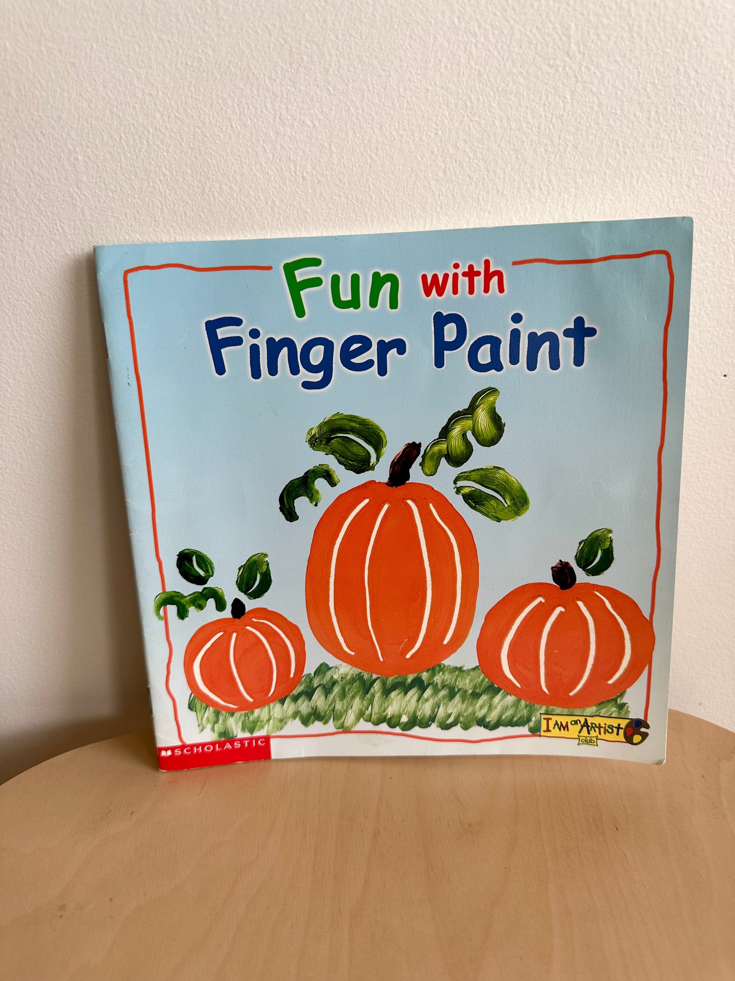 Finger Painting Book / 3-7 years