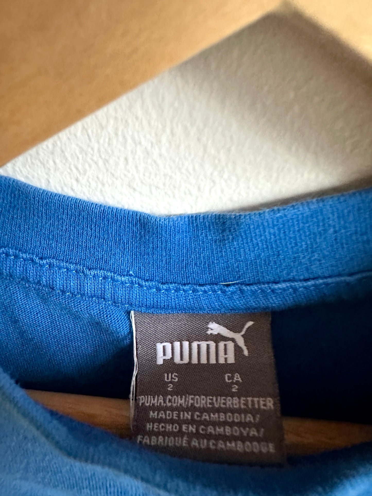 Puma Blue T-Shirt / 18-24m