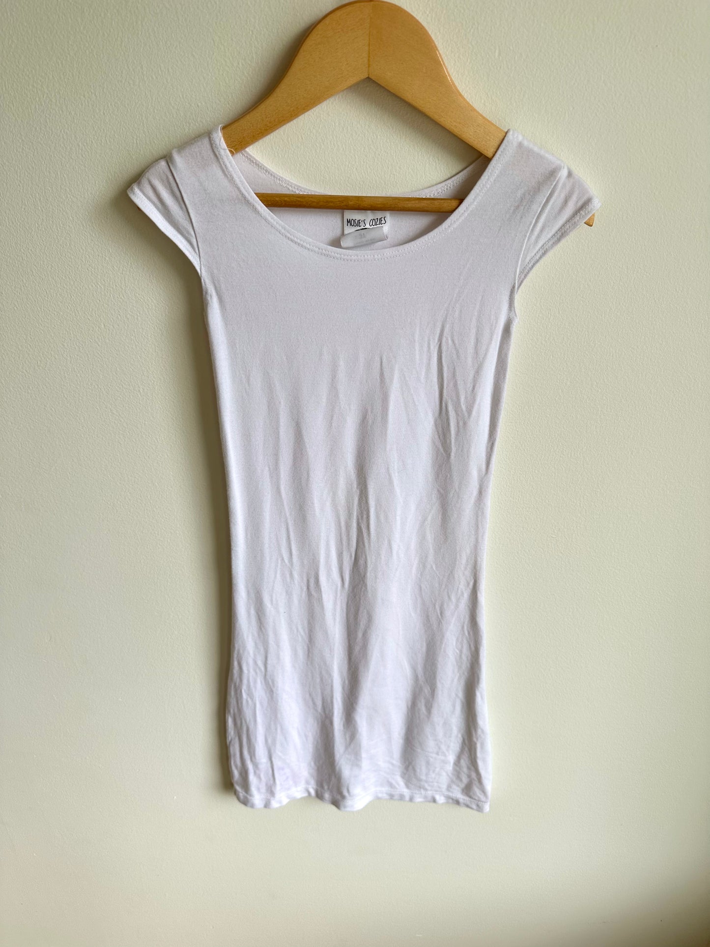 Made in Canada White Lounge Dress / 3T