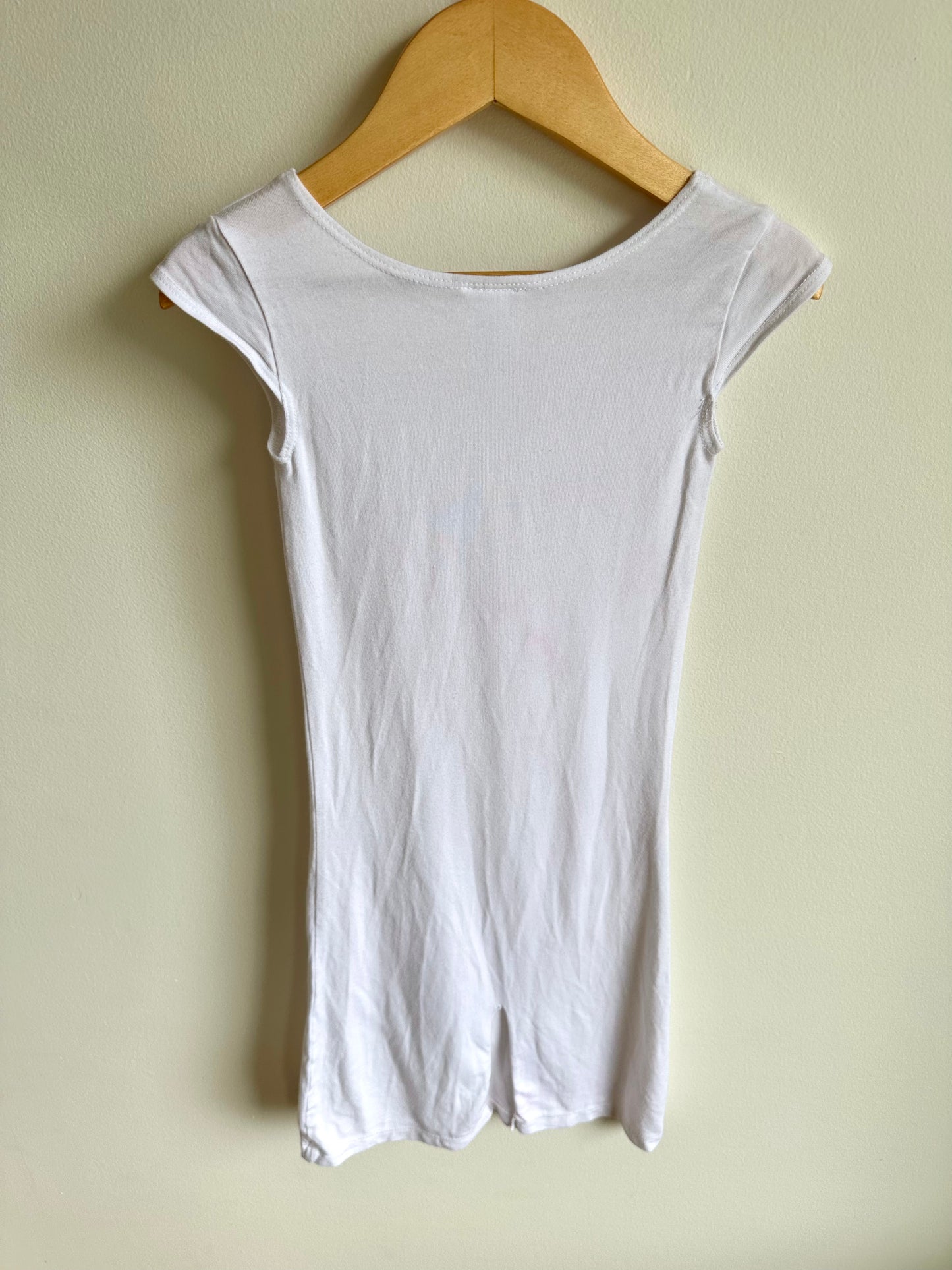 Made in Canada White Lounge Dress / 3T
