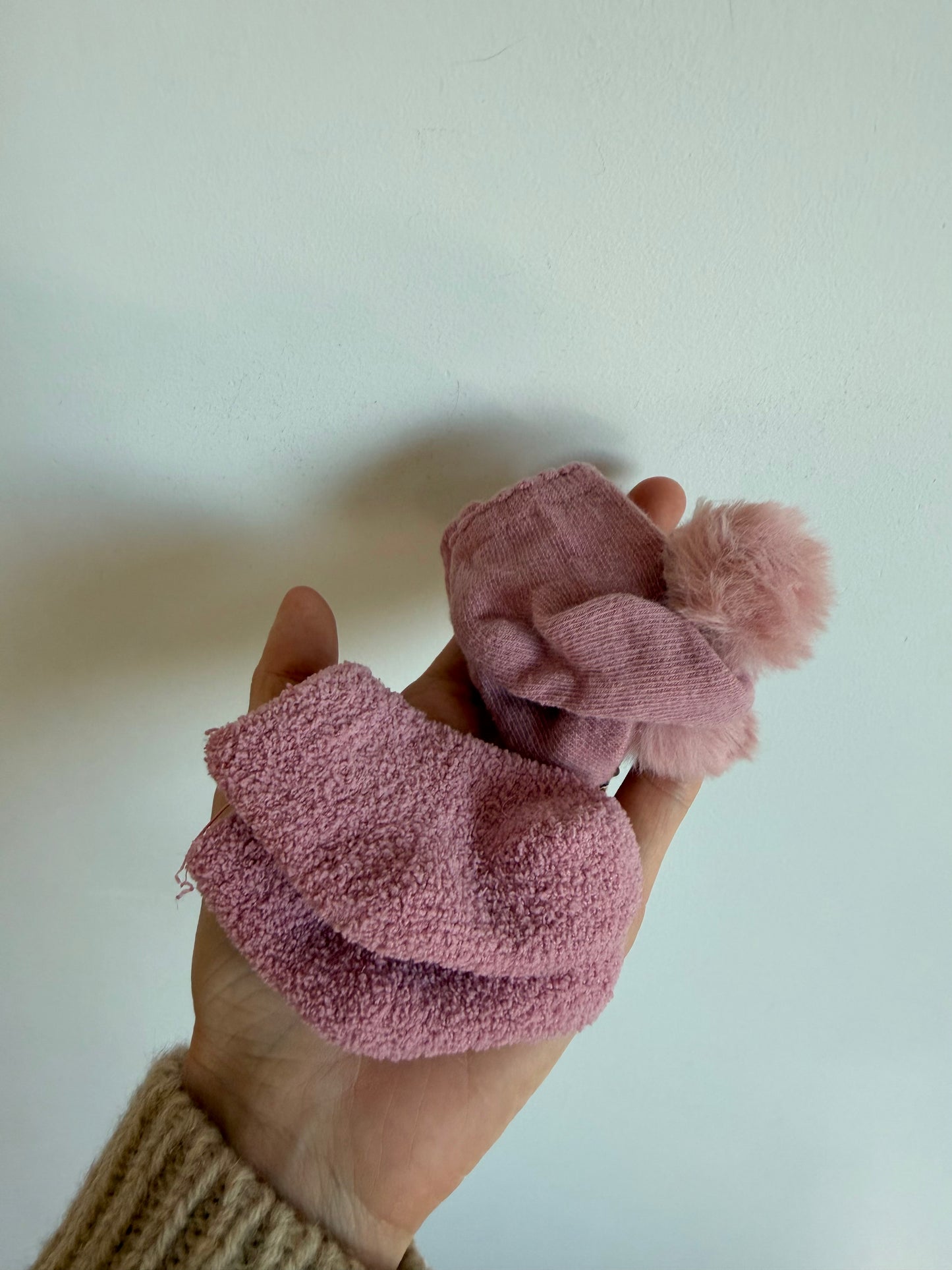 Pink Pair of 2 Socks / 0-3m