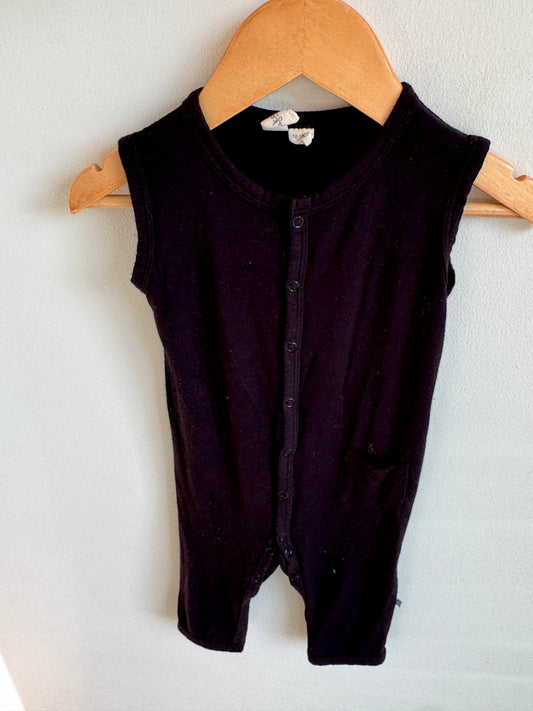 Kyte Bamboo Midnight Pocket Romper / 12-18m
