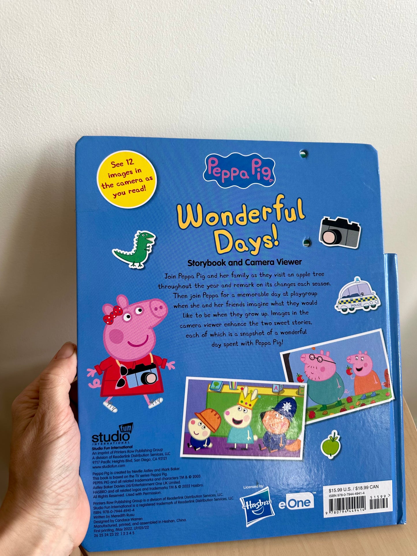Peppa Pig Wonderful Days! Book / 3-5 years (No Shipping)