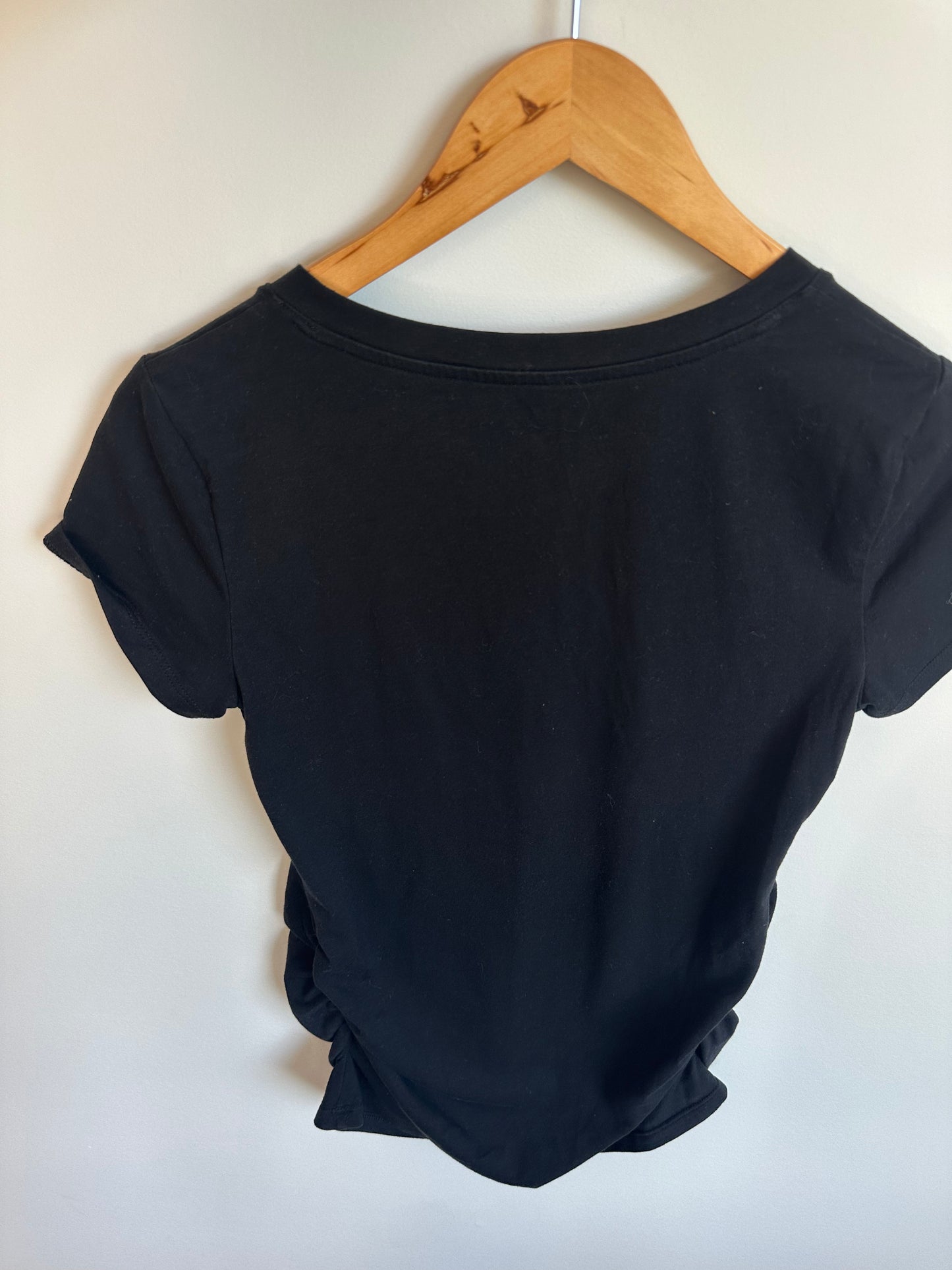 Black Maternity T-shirt / Small