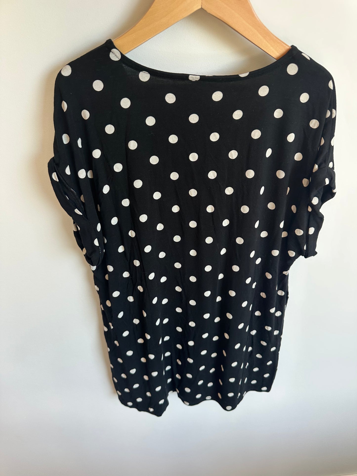 Thyme Viscose Polka Dot Top / XS