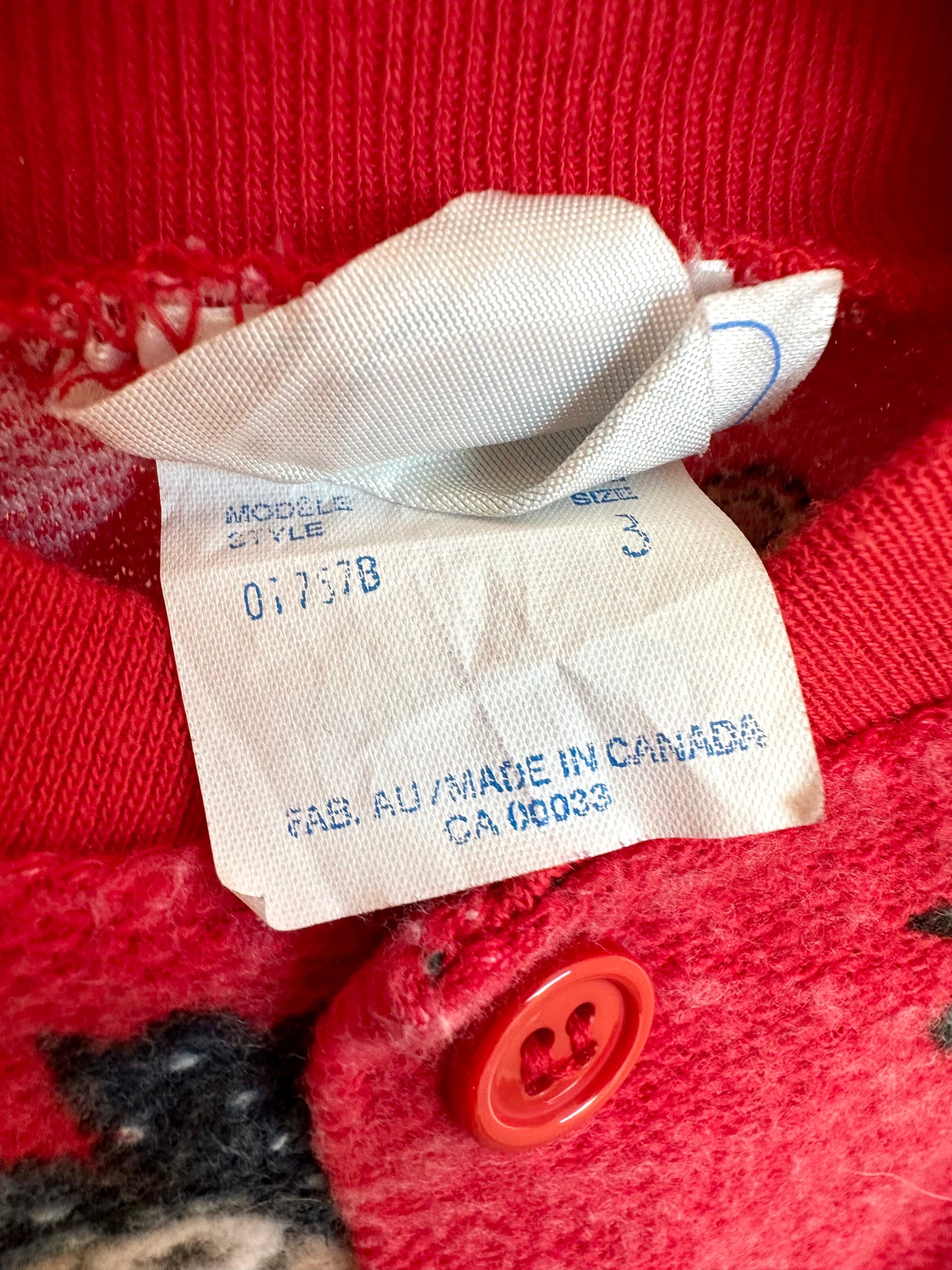 Vintage Bear with Bows Romper / 6-12m?