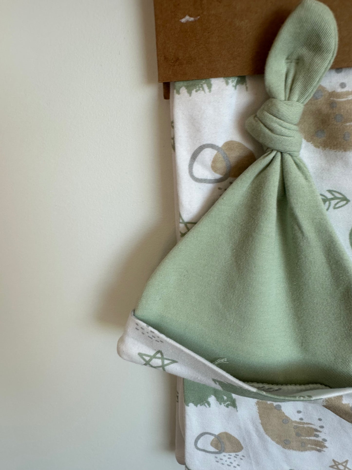 100% Organic Blanket and Hat Set (With Tags)