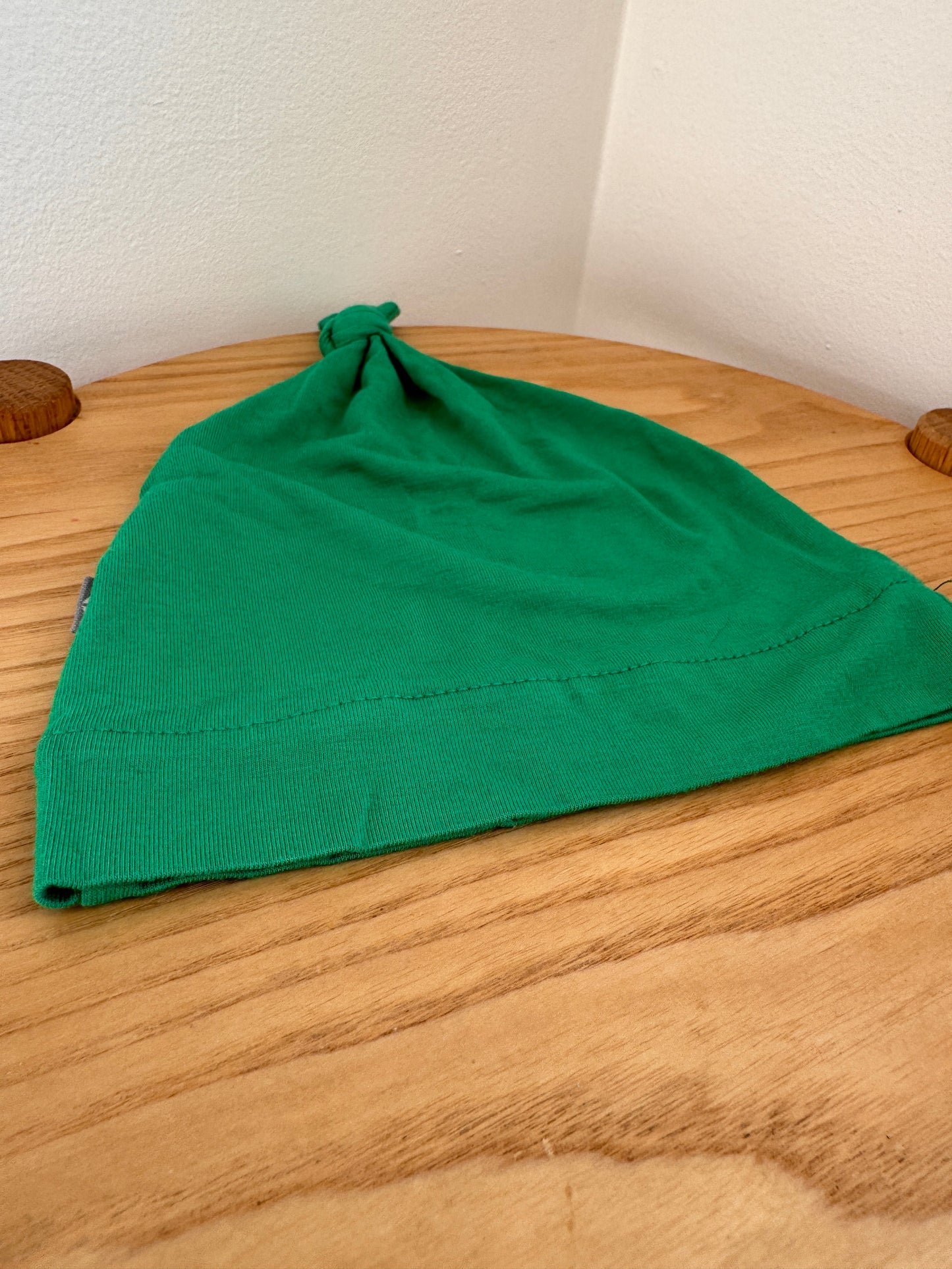 Kyte Bamboo Green Knotted Cap / 3-6m