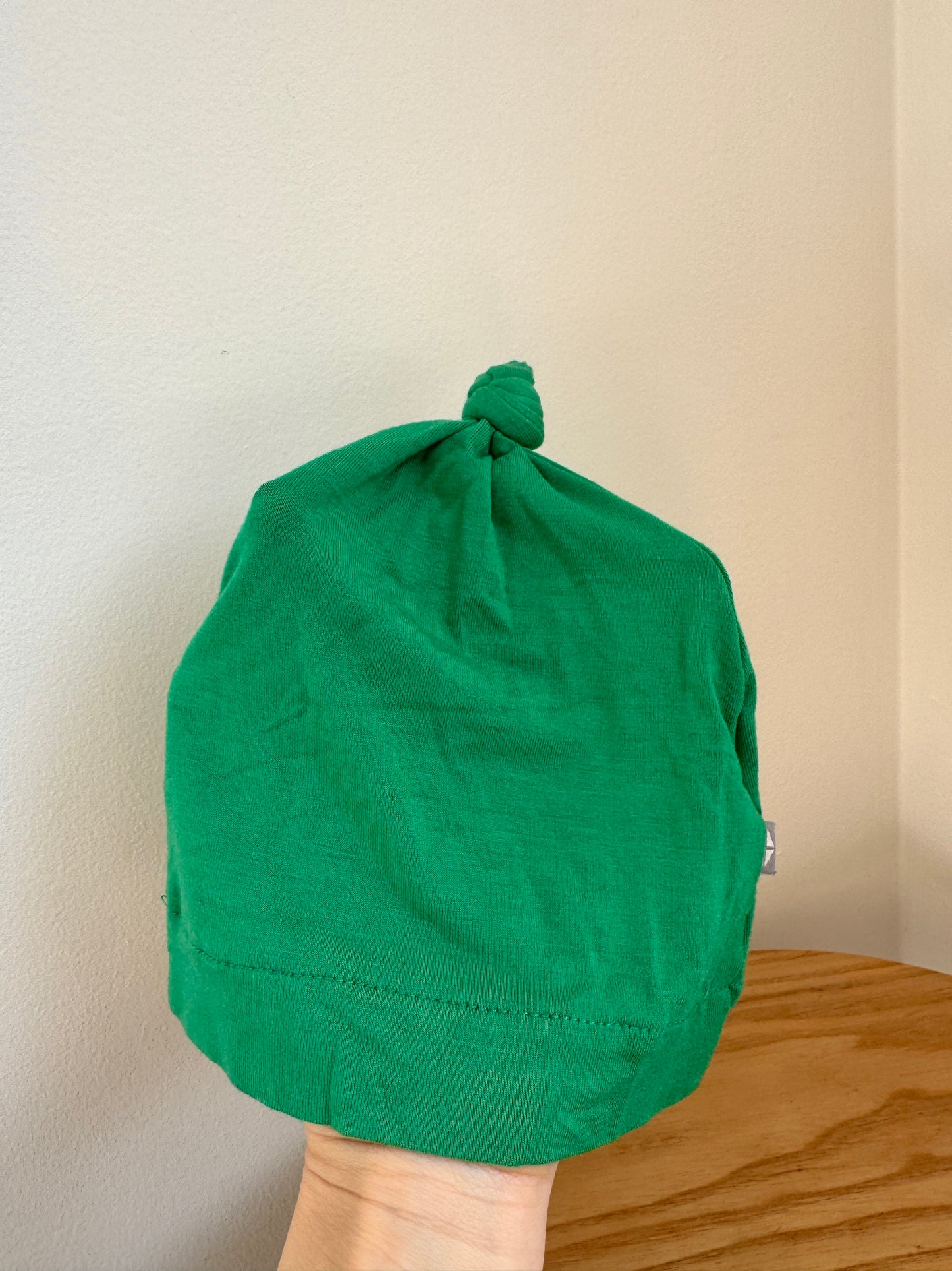 Kyte Bamboo Green Knotted Cap / 3-6m