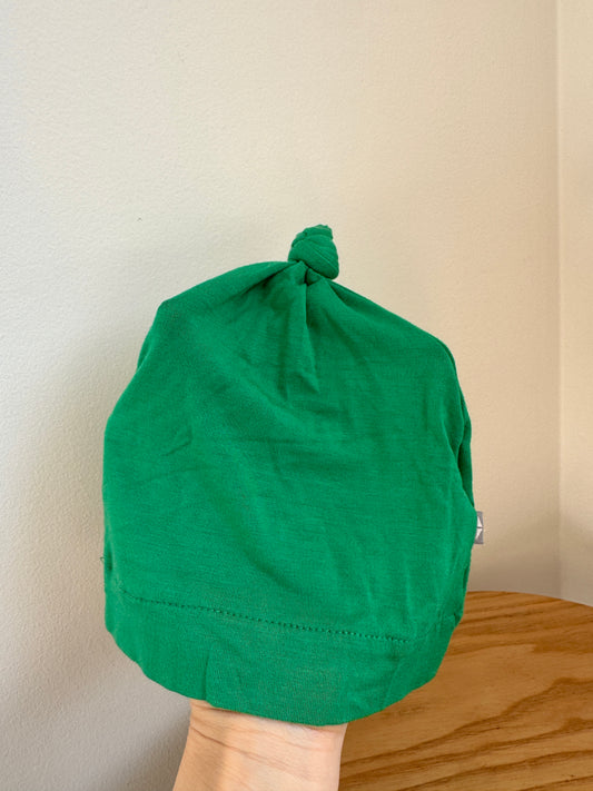 Kyte Bamboo Green Knotted Cap / 3-6m