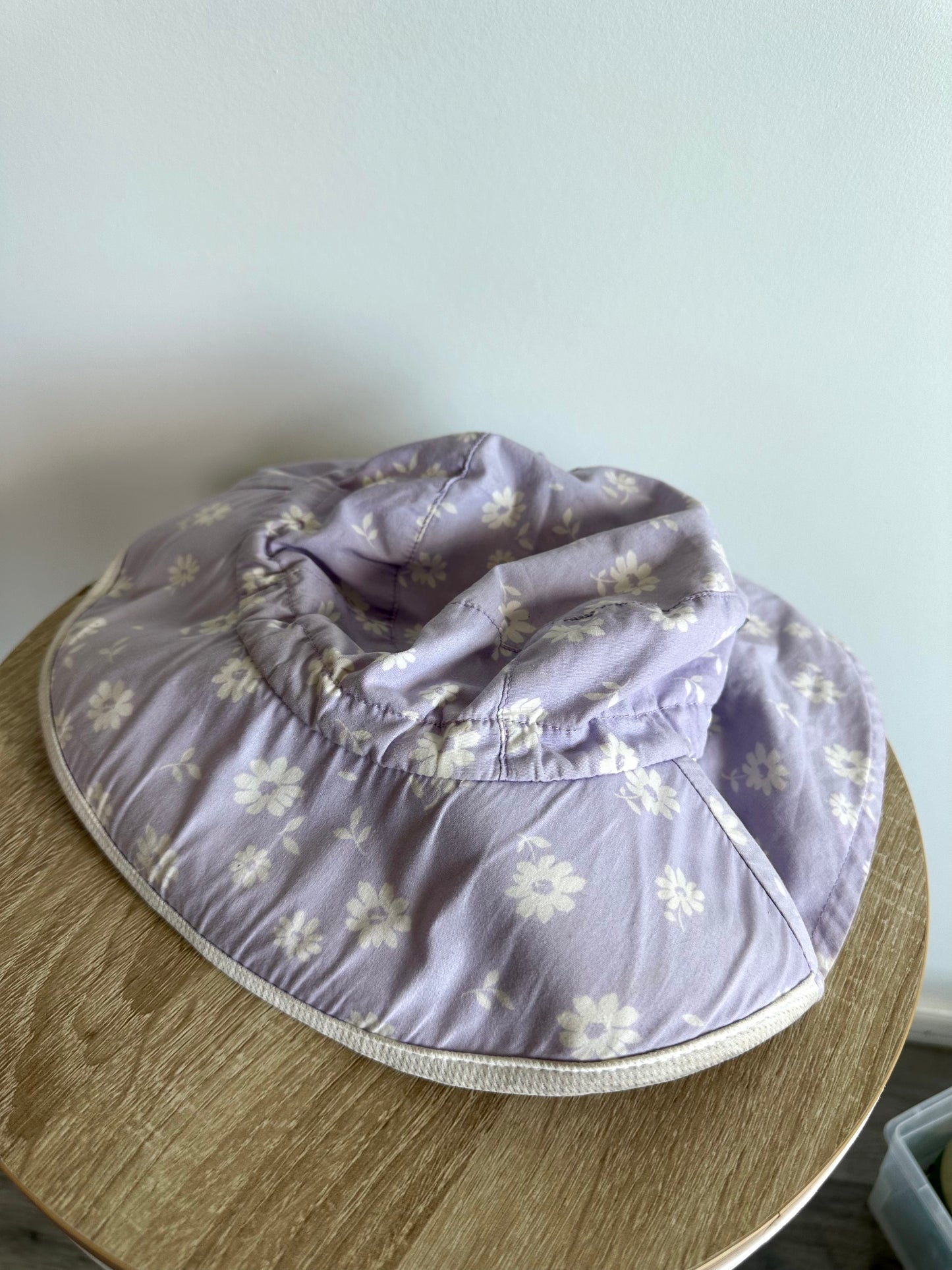 Jan & Jul Purple Daisy Hat / L (2-5 years)