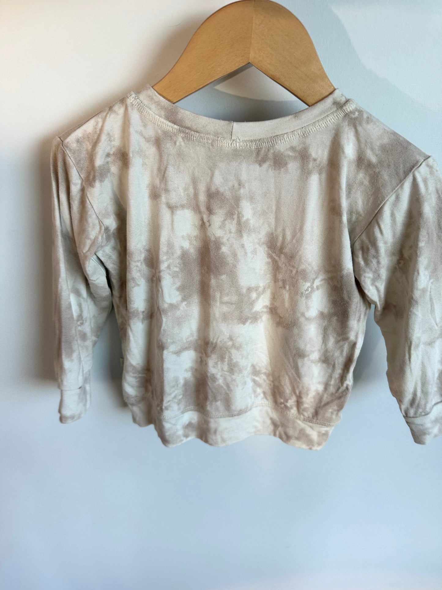 Jax + Lennon Cream Bamboo Long-sleeve / 18-24m