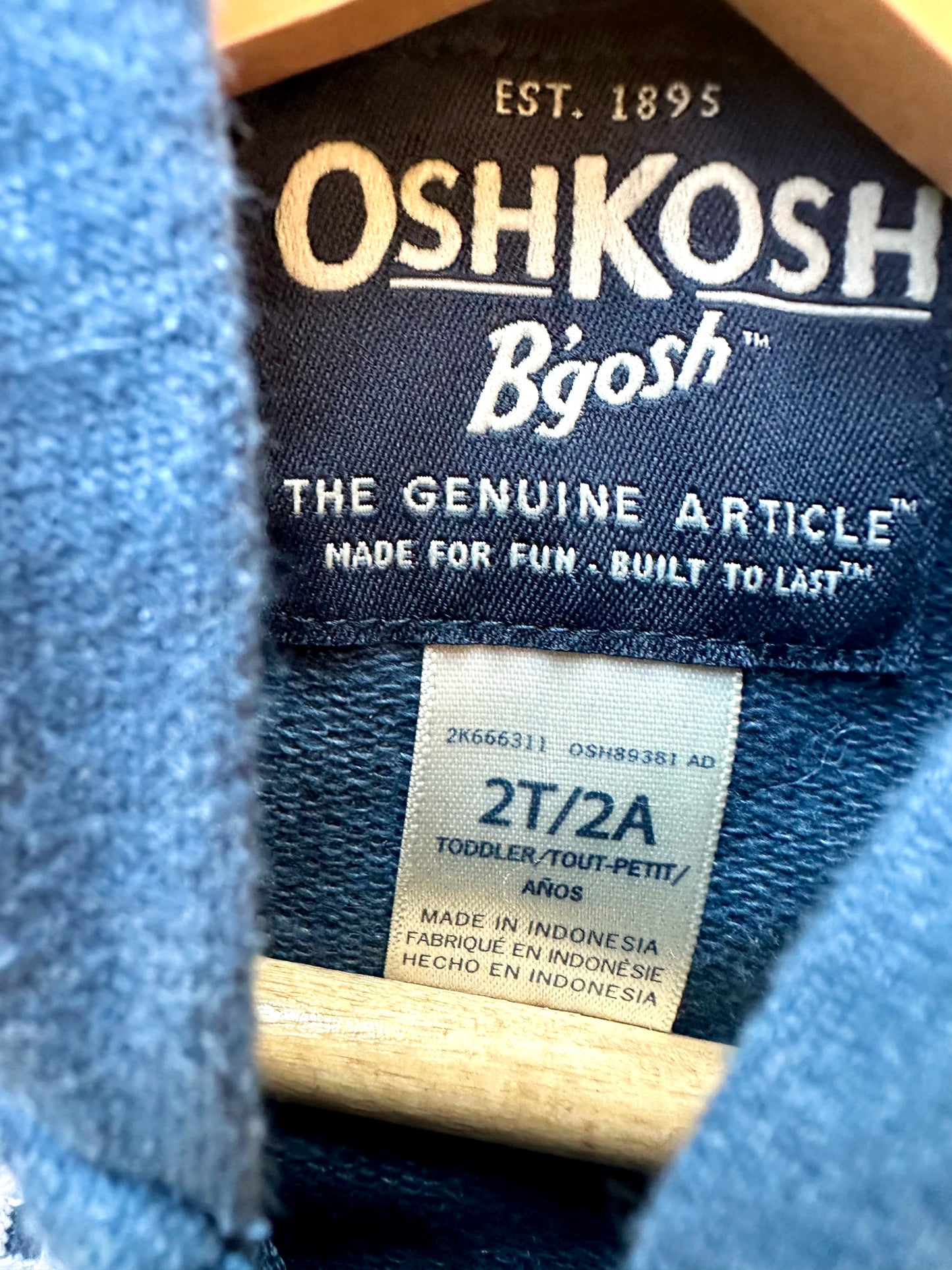 OshKosh Hoodie + Pants Set / 2T