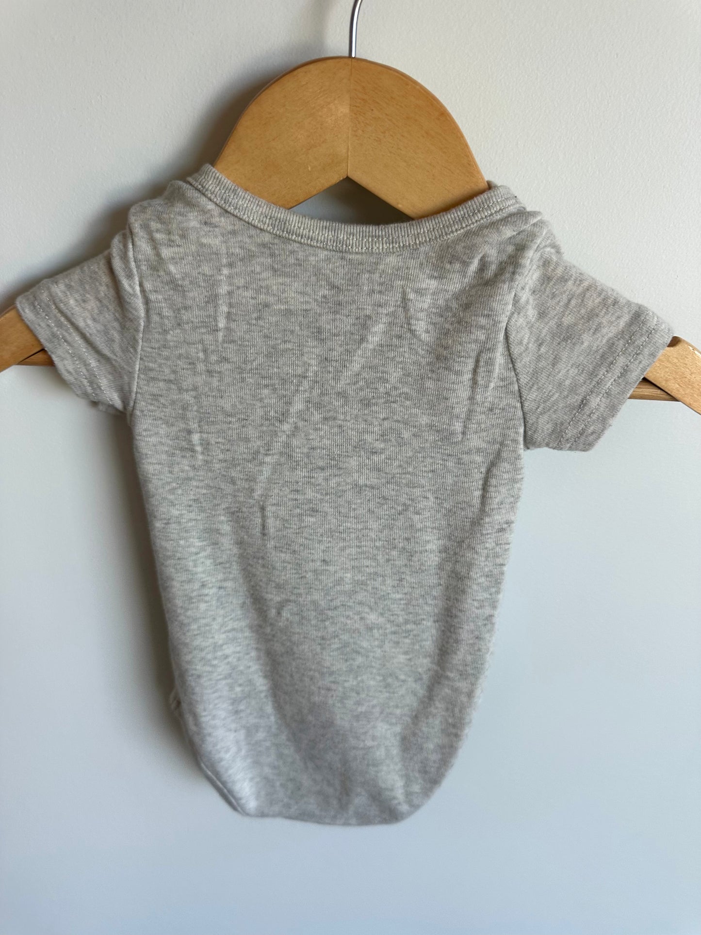 CK Grey Bodysuit / 3-6m