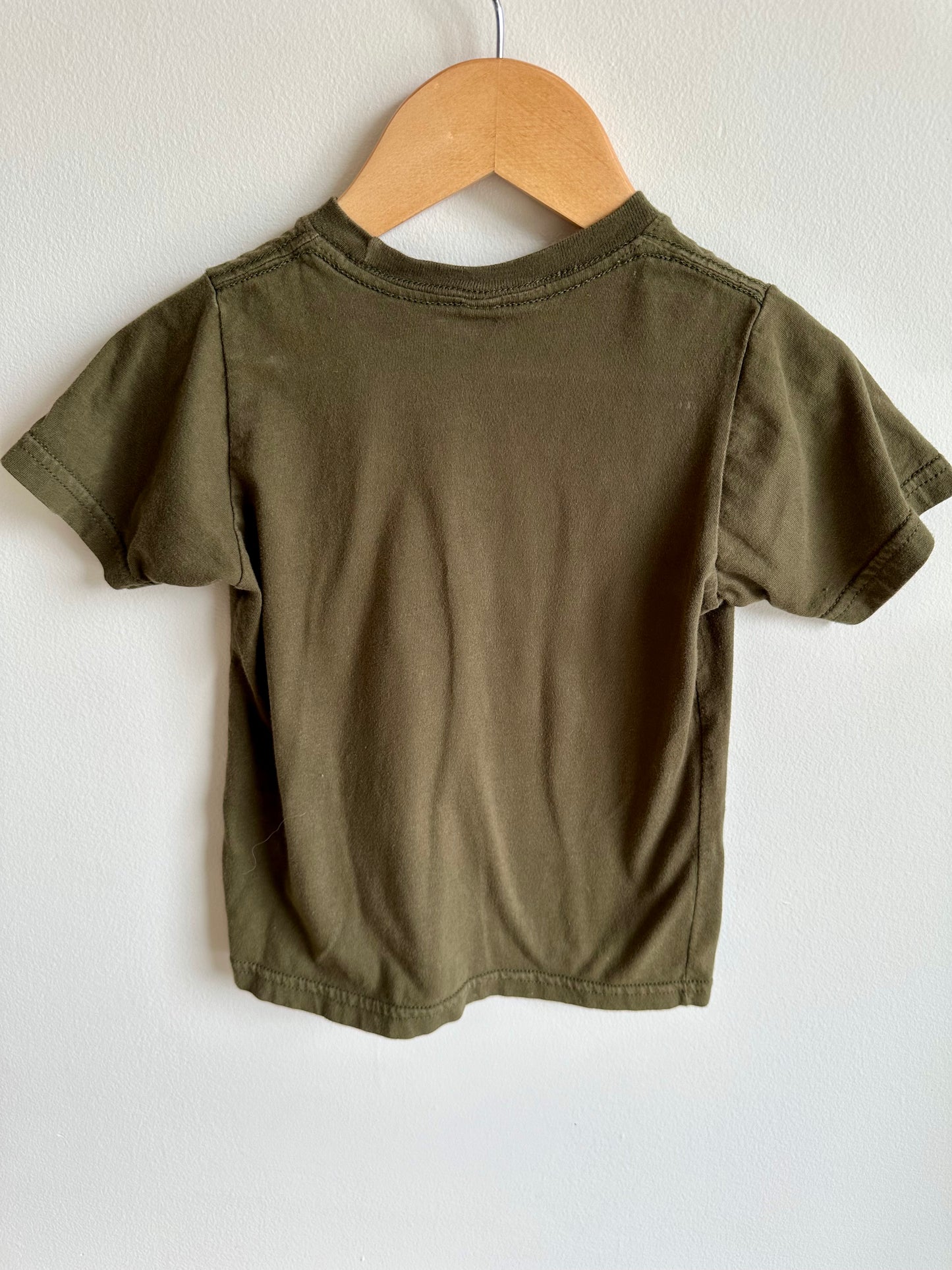 Collared Blue + Red Plaid Top / 2T