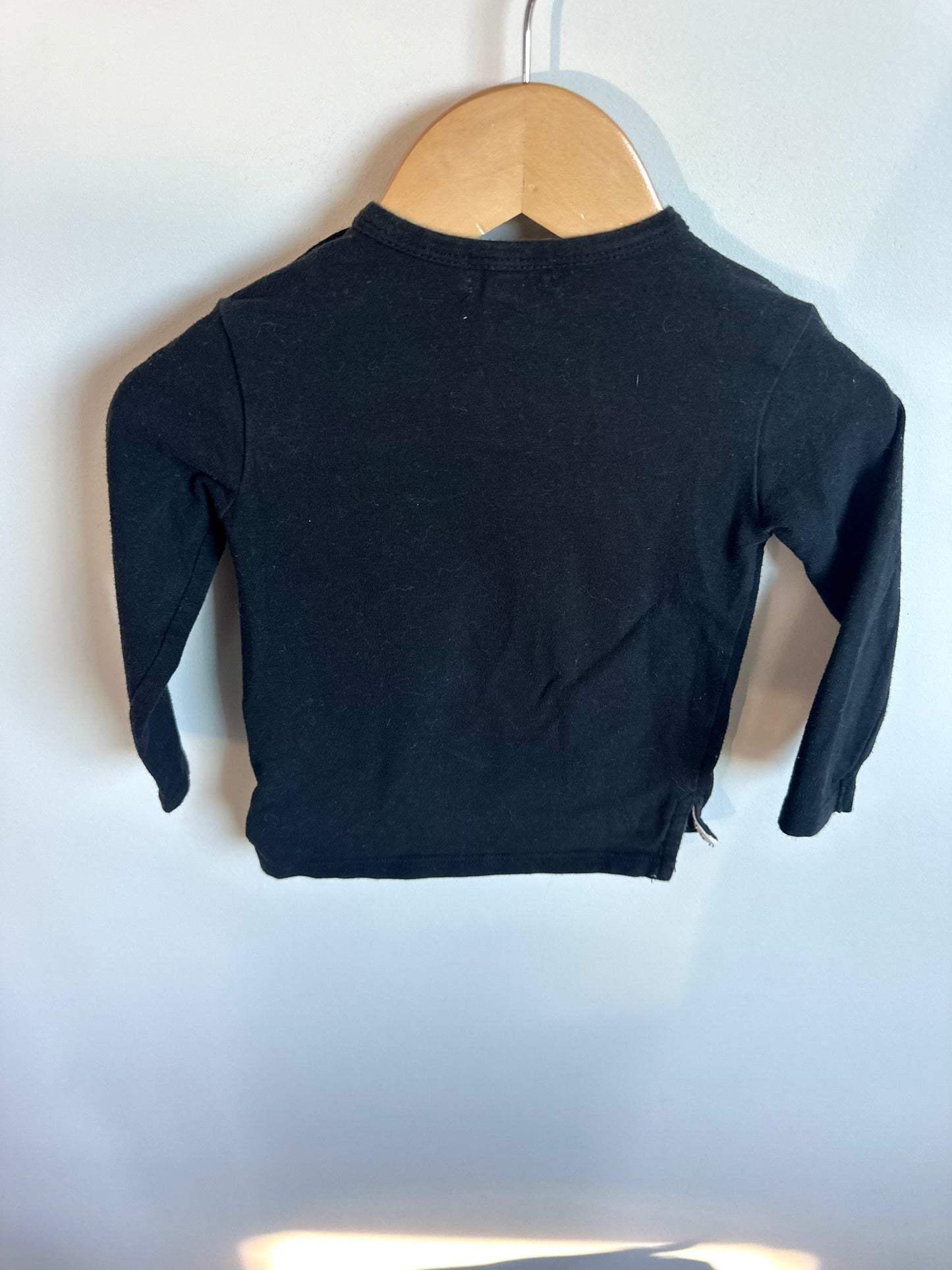 Miles Baby Let the Beet Drop Long Sleeve / 12m