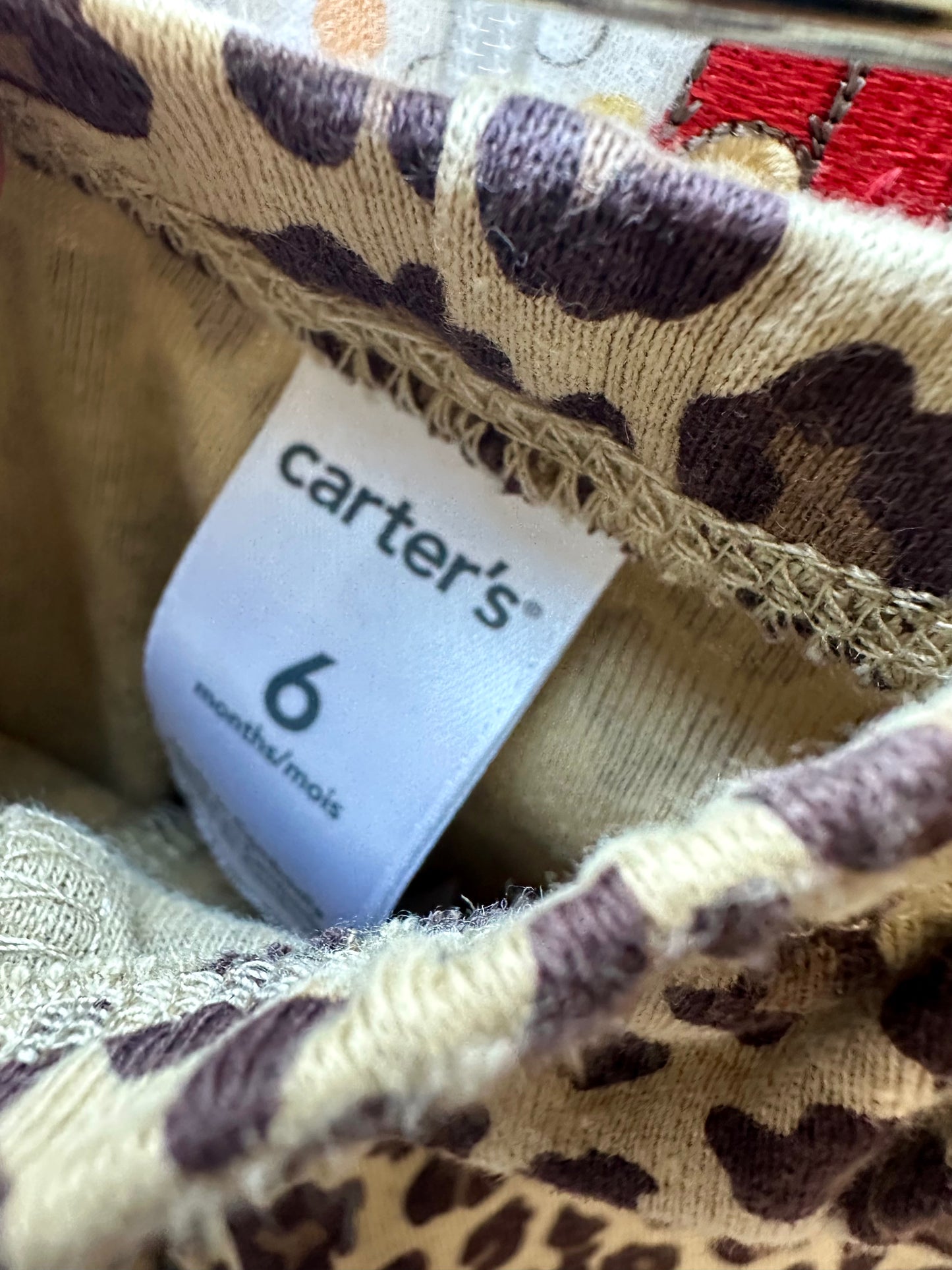 Cheetah Pants / 6m