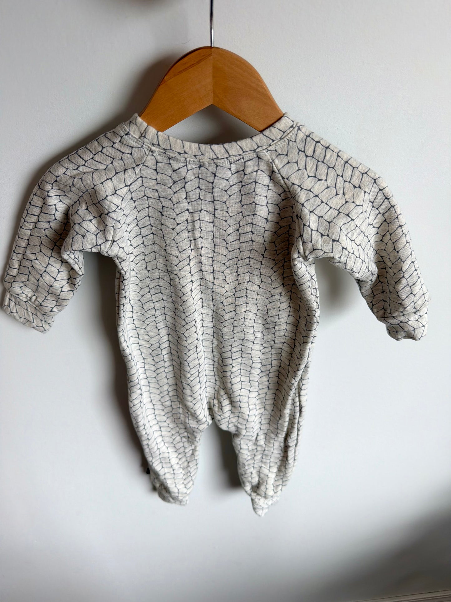 Vonbon Shape Pattern Jumpsuit / 12-18m