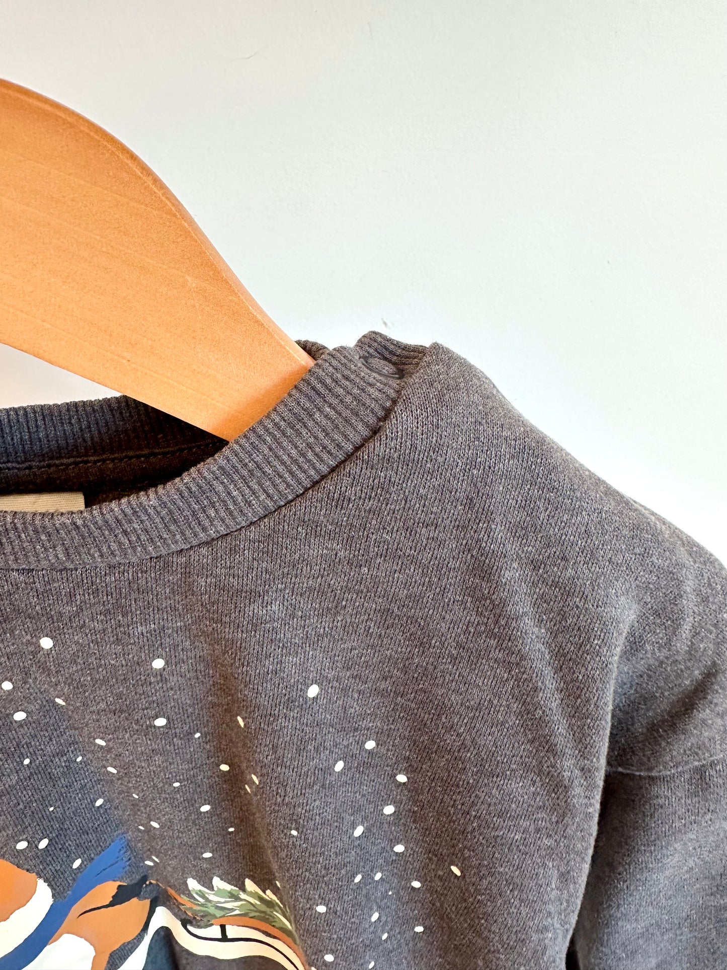 Fox Christmas Tree Sweater / 18-24m