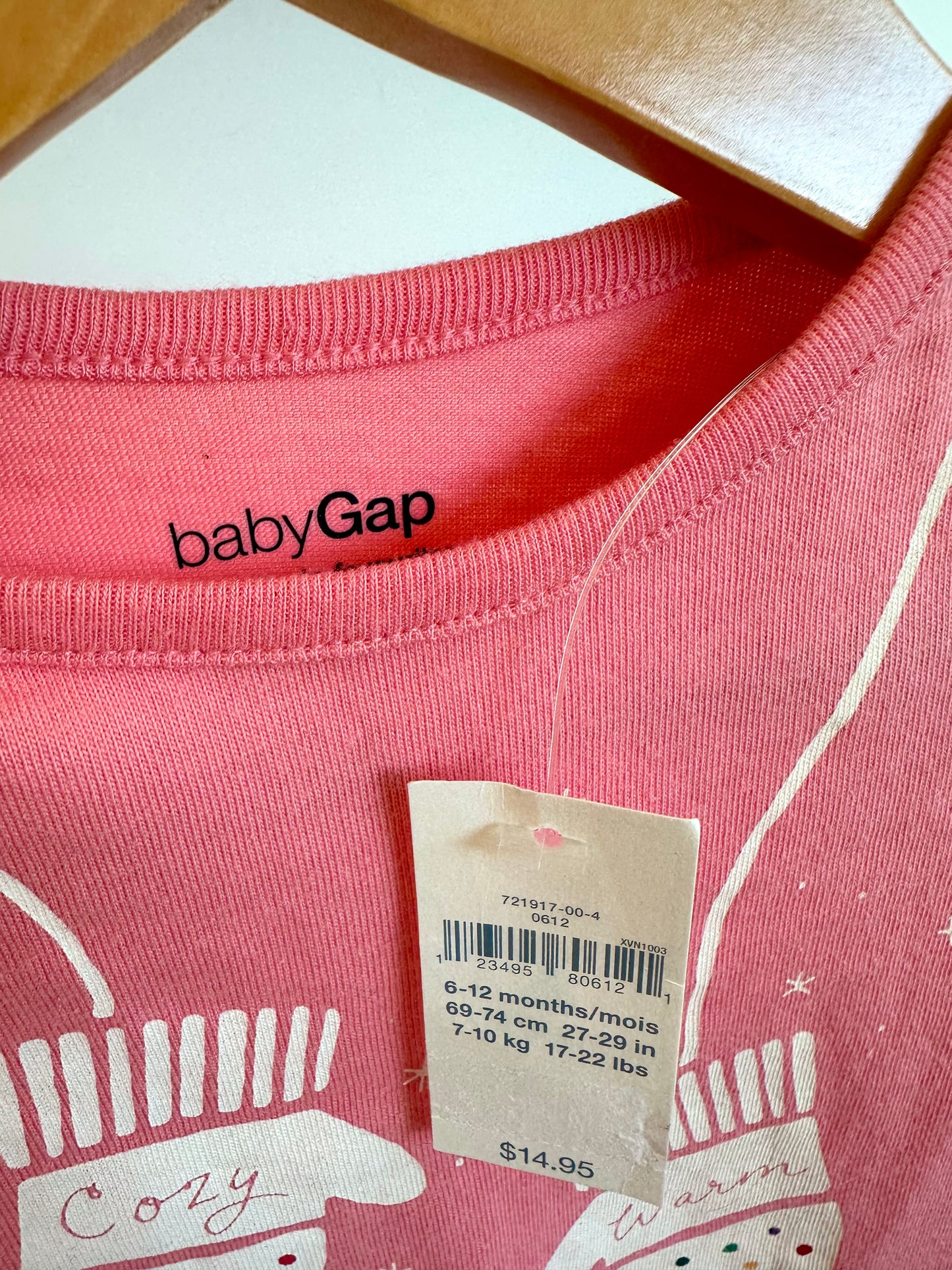 Cozy Warm Mits Bodysuit (With Tags)/ 6-12m