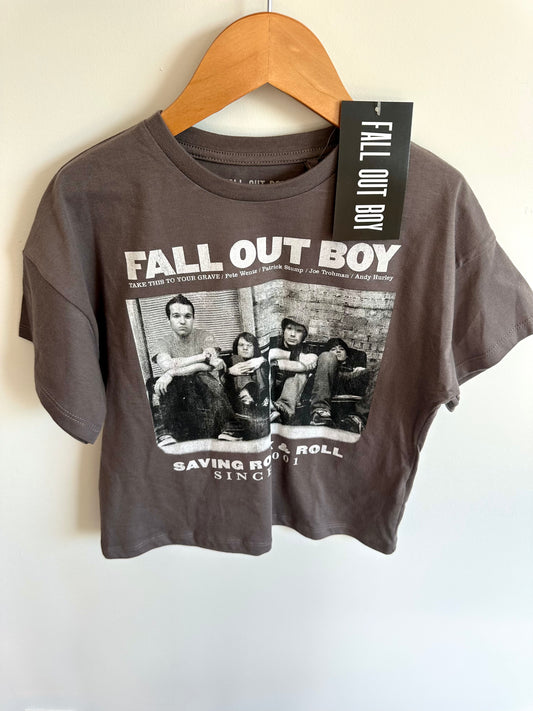 Fall Out Boy Boxy T-Shirt (With Tags) / 7-8 years