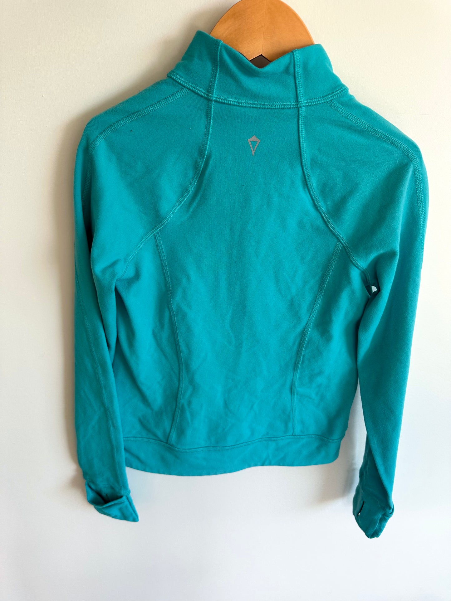 Ivviva (Lulu) Teal Zip Long Sleeve / 8 years