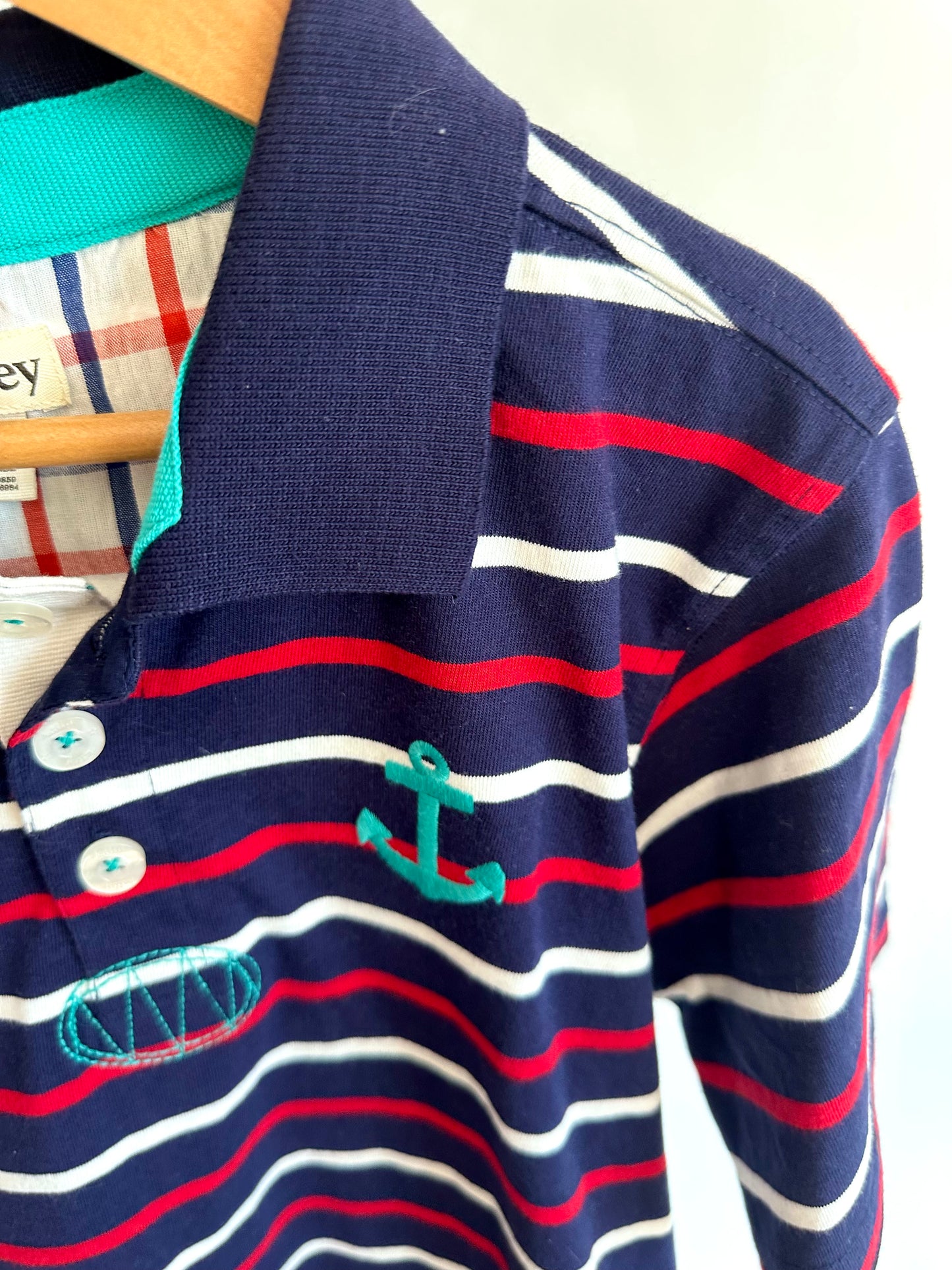 Hatley Collared Anchor T-shirt / 8 years