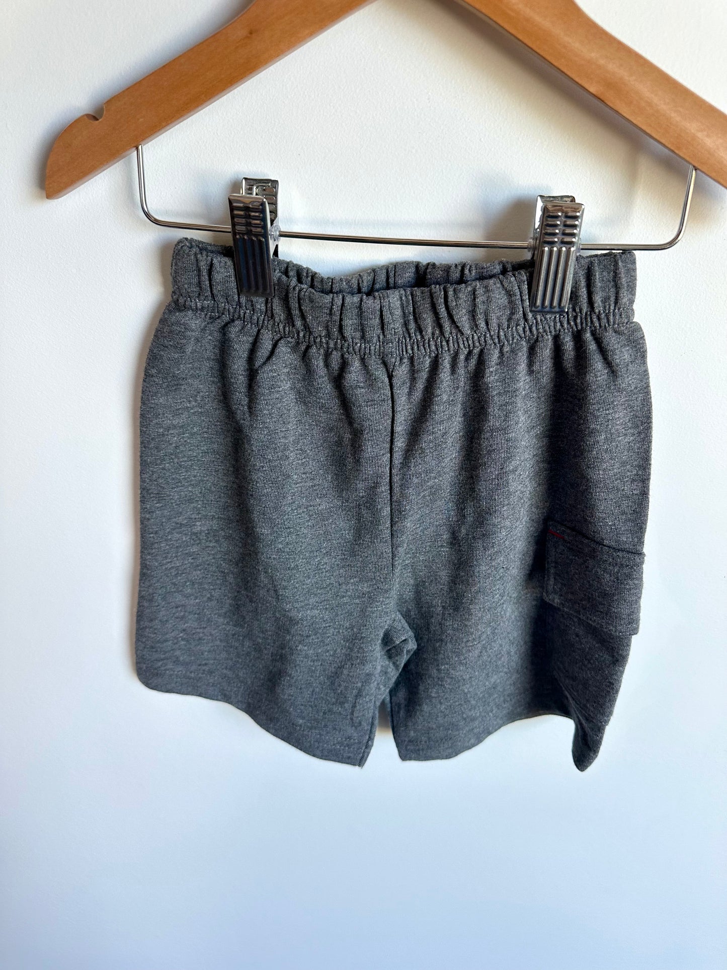 Grey Shorts with Side Pocket / 2T