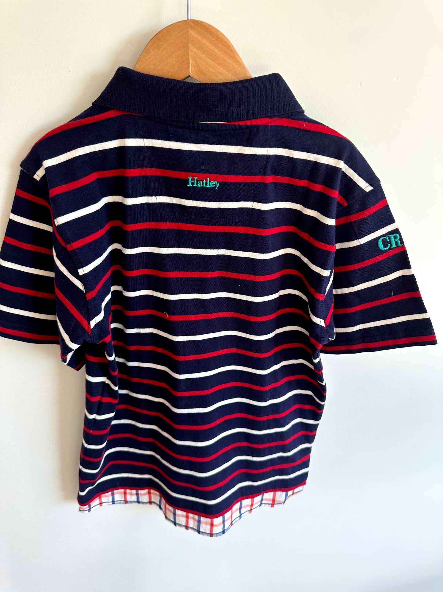 Hatley Collared Anchor T-shirt / 8 years
