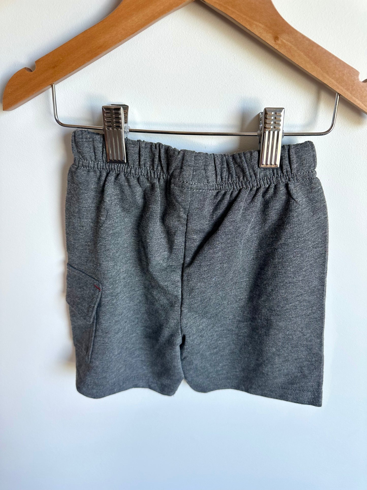 Grey Shorts with Side Pocket / 2T