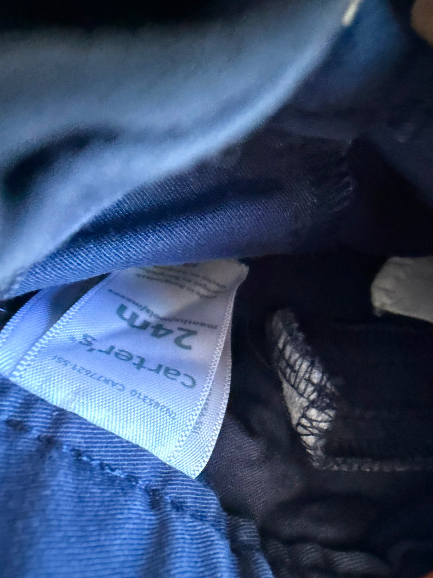 Navy Pocket Slacks / 24m