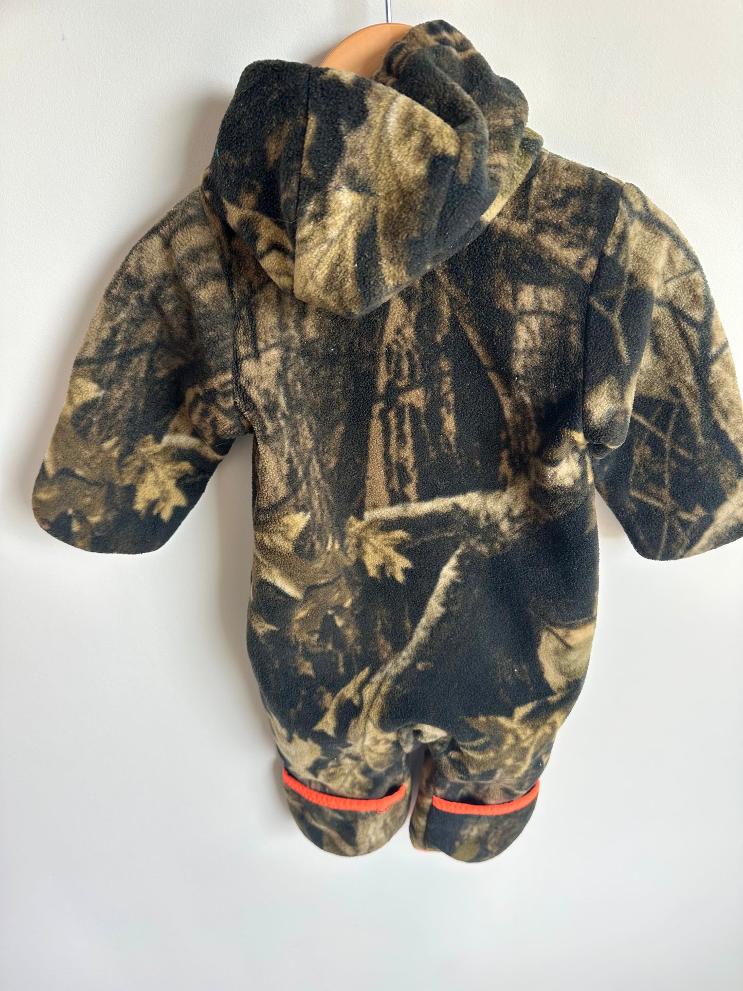 Columbia Fleece Camo Bunting Suit / 6-12m