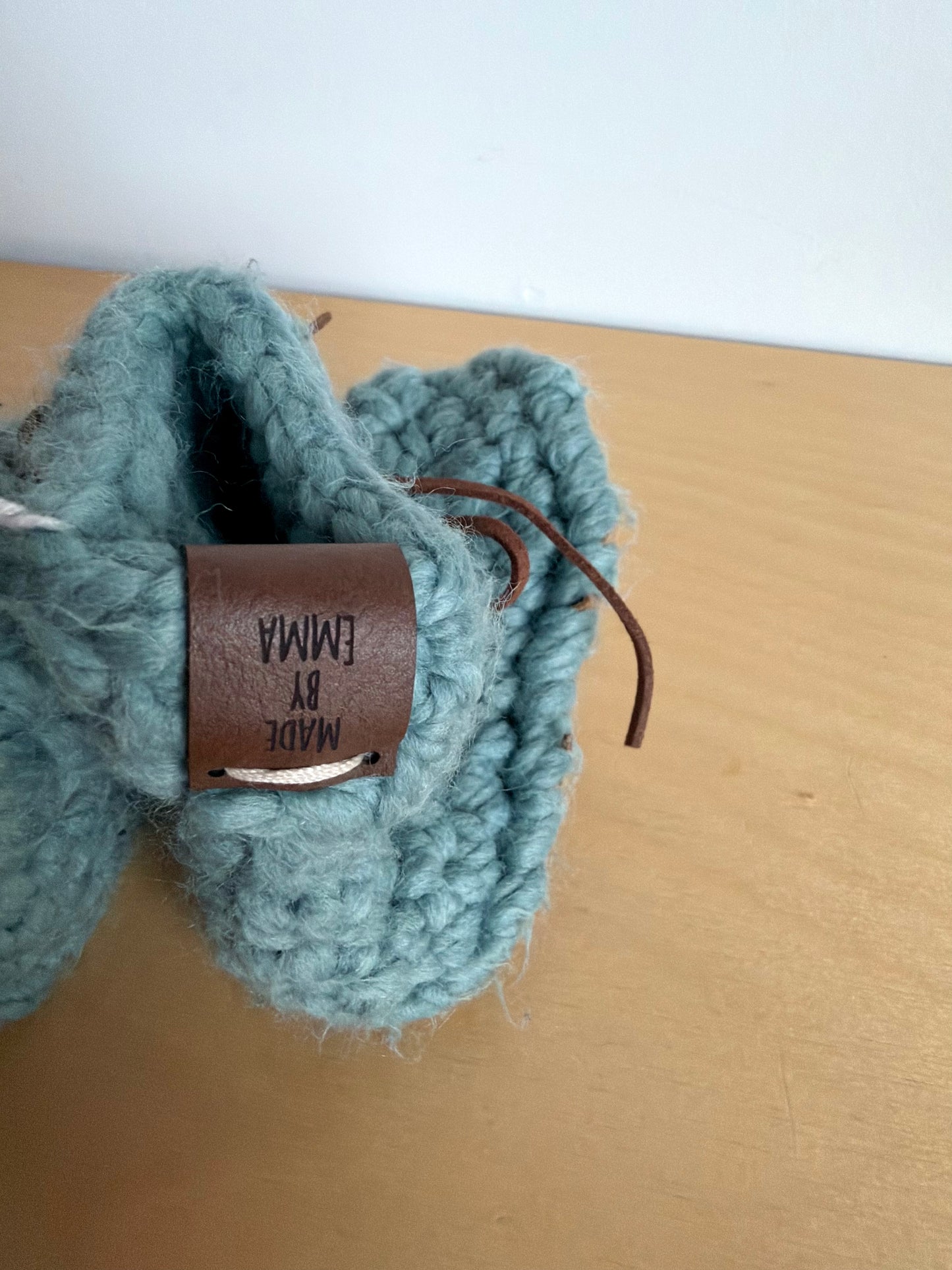 Handmade Knit Arctic Slippers / 6-12m?