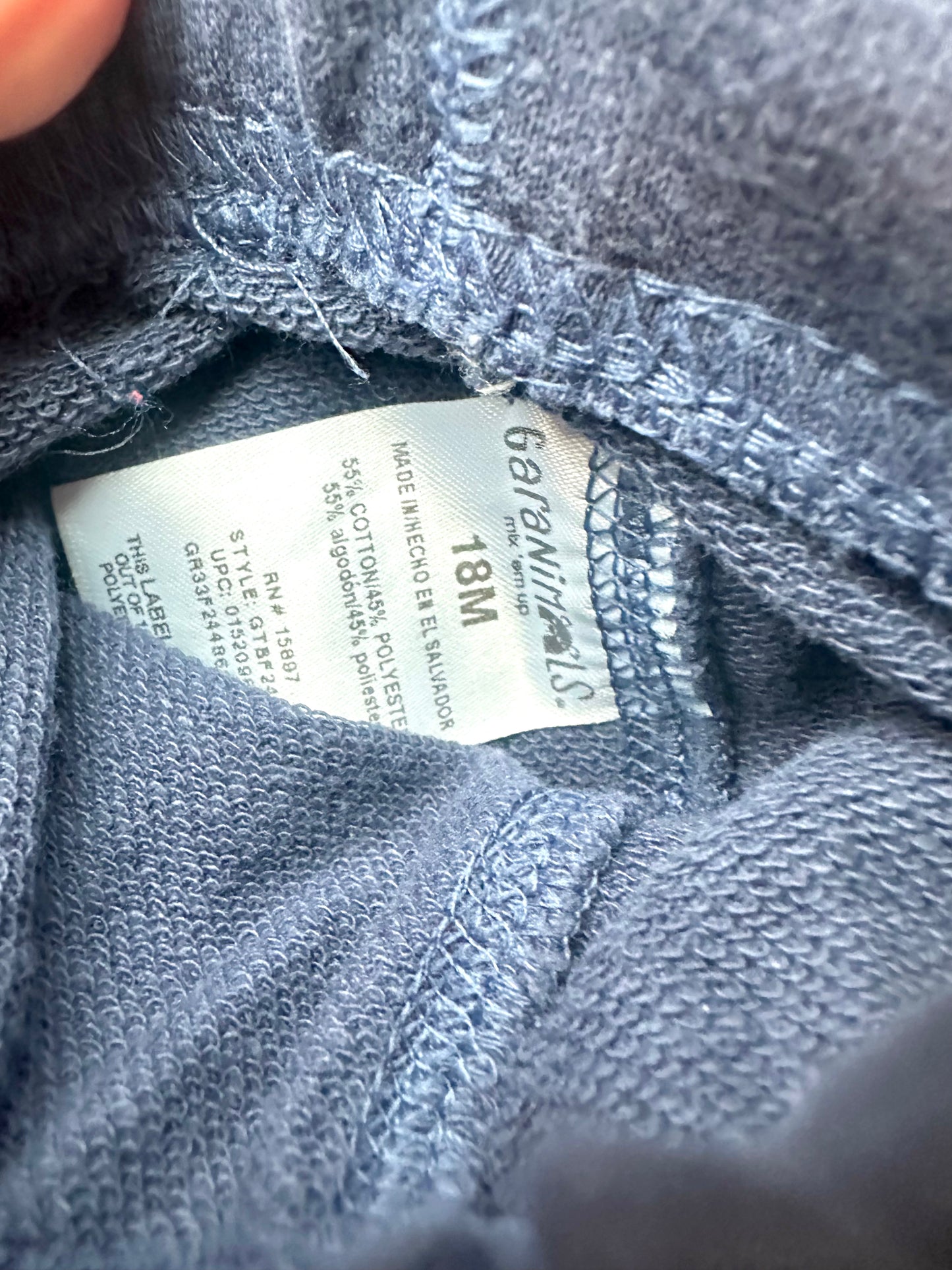 Garanimals Navy Tapered Pants / 18m