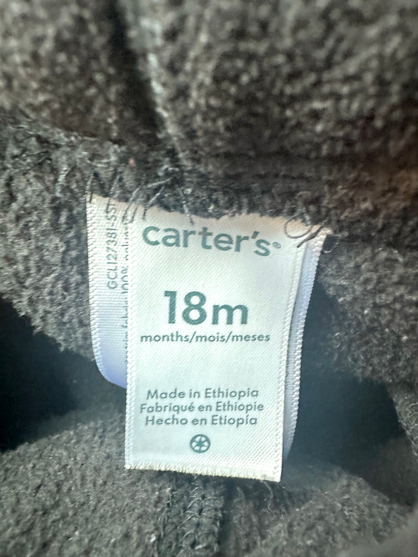 Black Fleece Tapered Pants / 18m