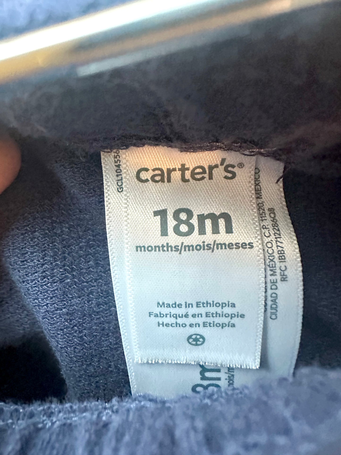 Carter's Blue Pants with Drawstring / 18m