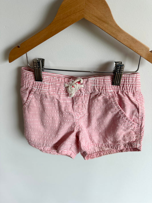 Pink Striped Shorts  / 8 years