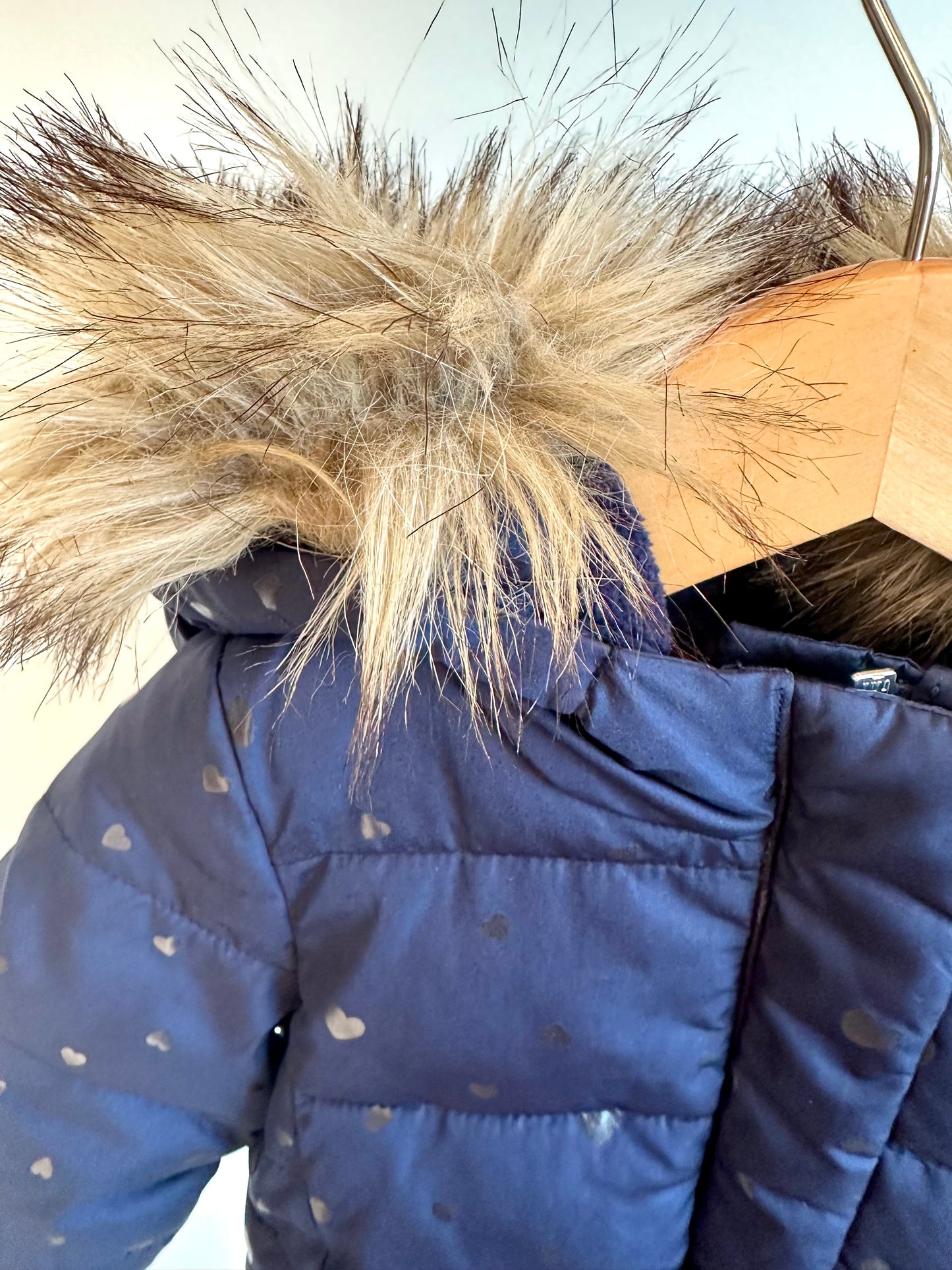 Gap Navy Fleece Lined Jacket / 18-24m