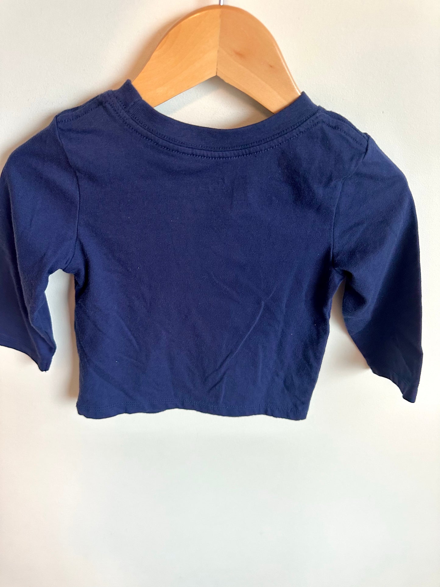 Navy Go Outside Long Sleeve / 18m