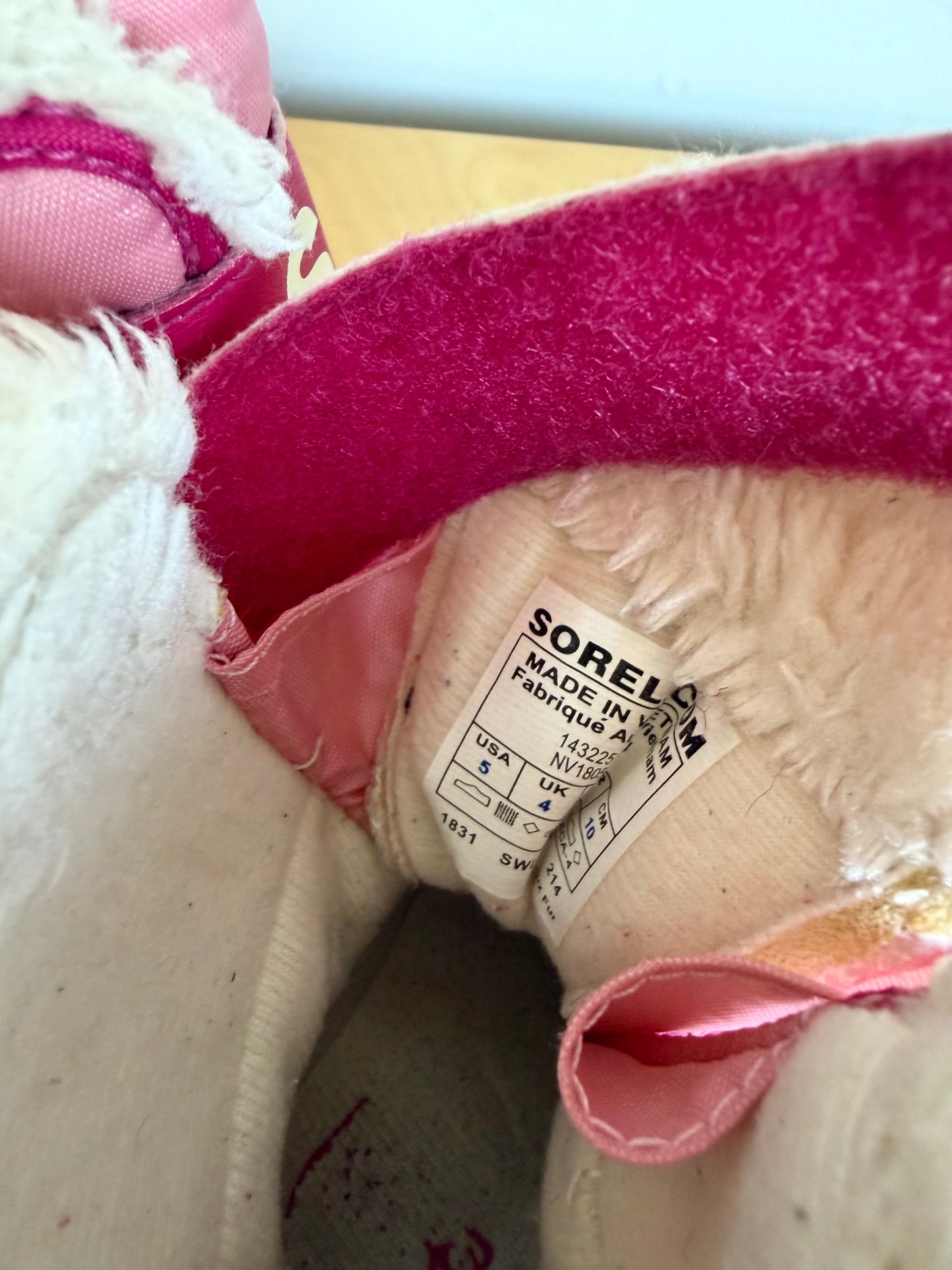 Sorel Pink Winter Boots / Size 5 Toddler