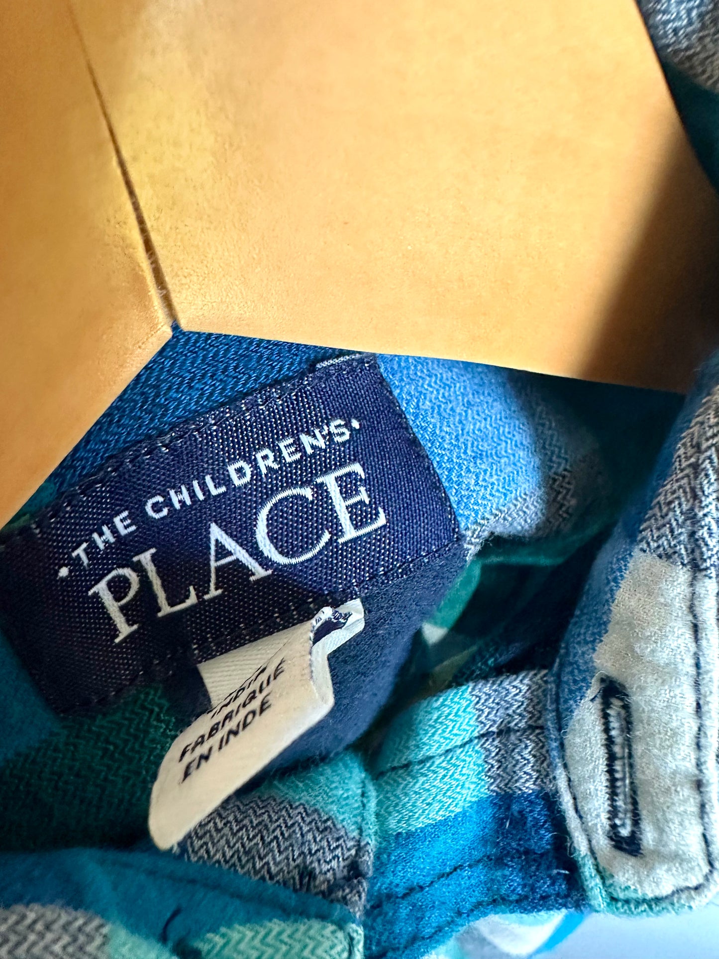 Longsleeve Checkered Blues Top / 2T