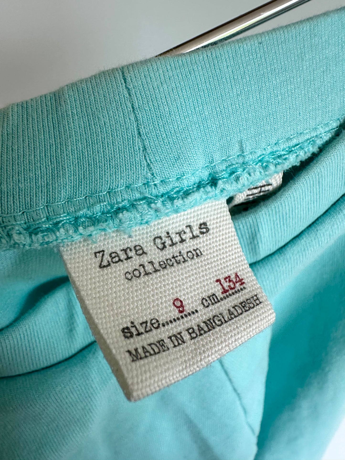 Zara Teal Capris / 9 years