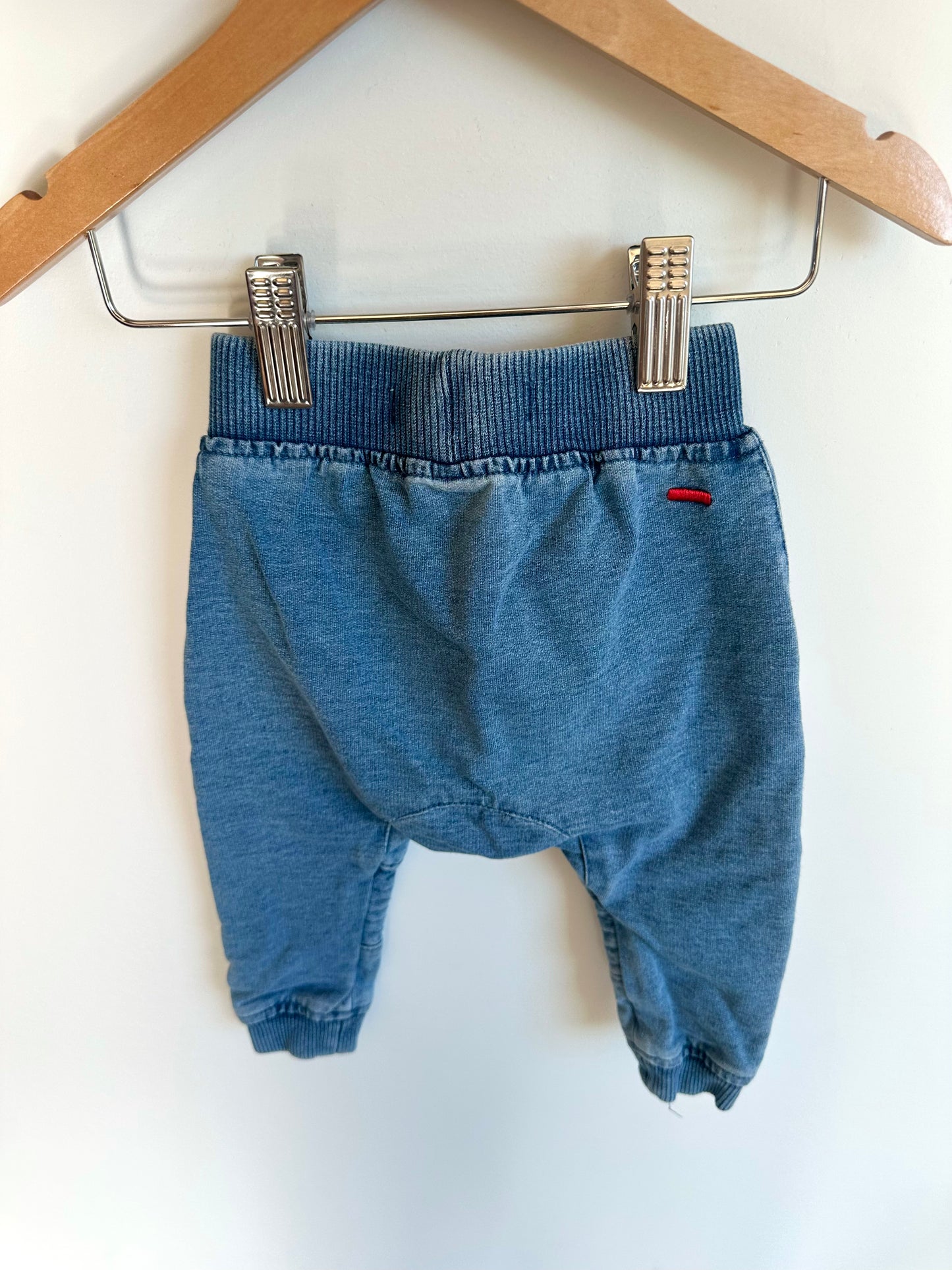 Stretch Jeans with Knee Detail / 3-6m