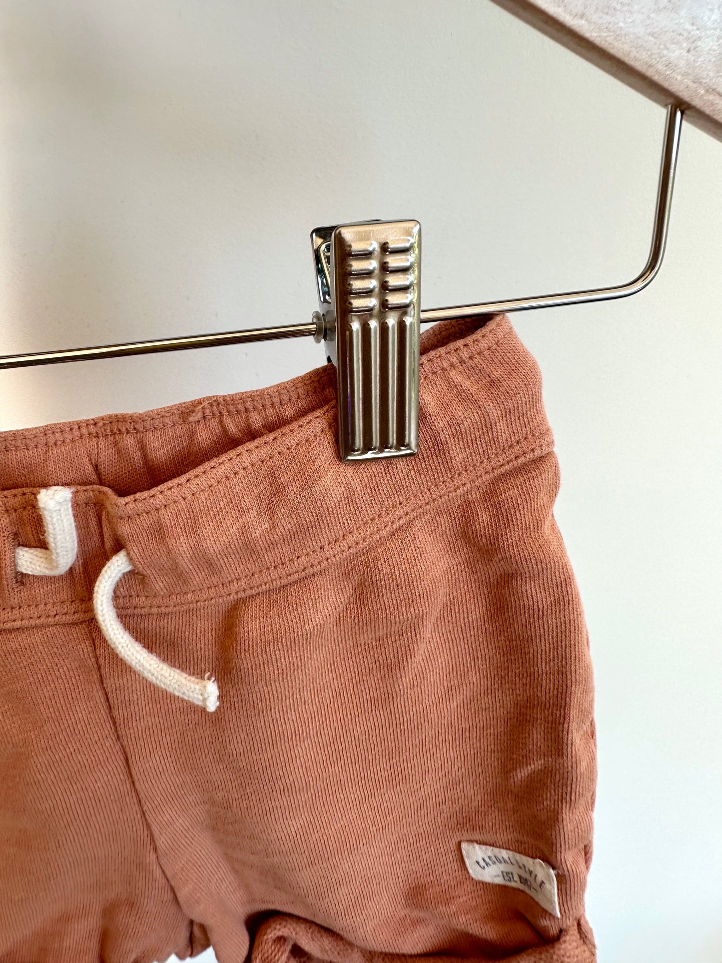 H&M Terracotta Shorts / 4-6m