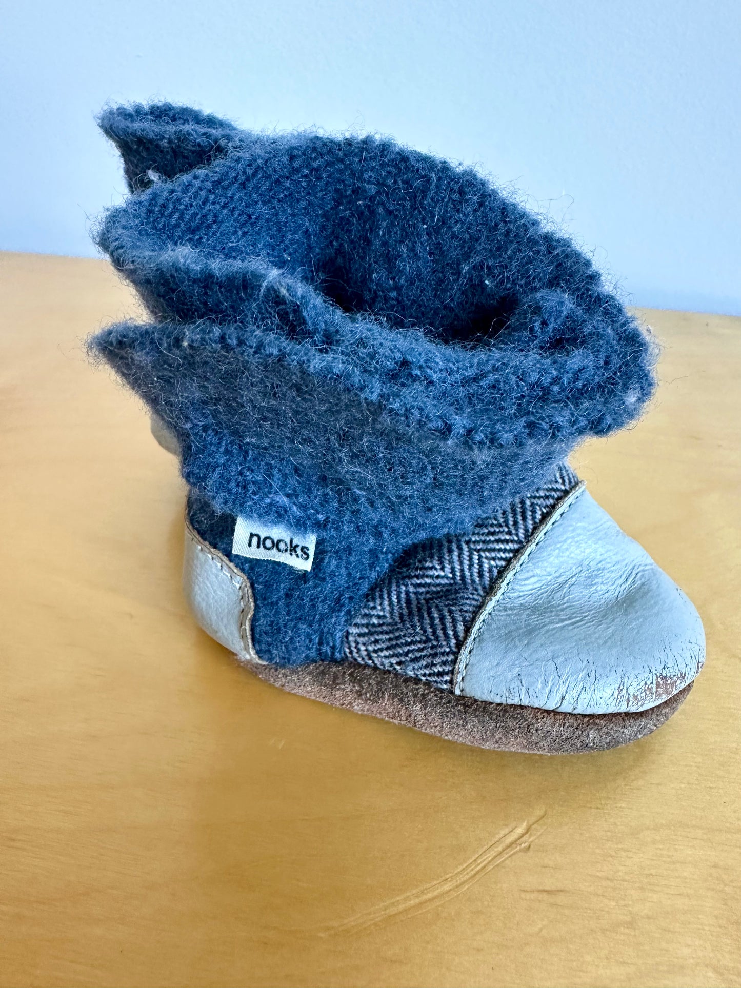 Nooks Blue Booties (PLAY) / Size 4 Toddler?