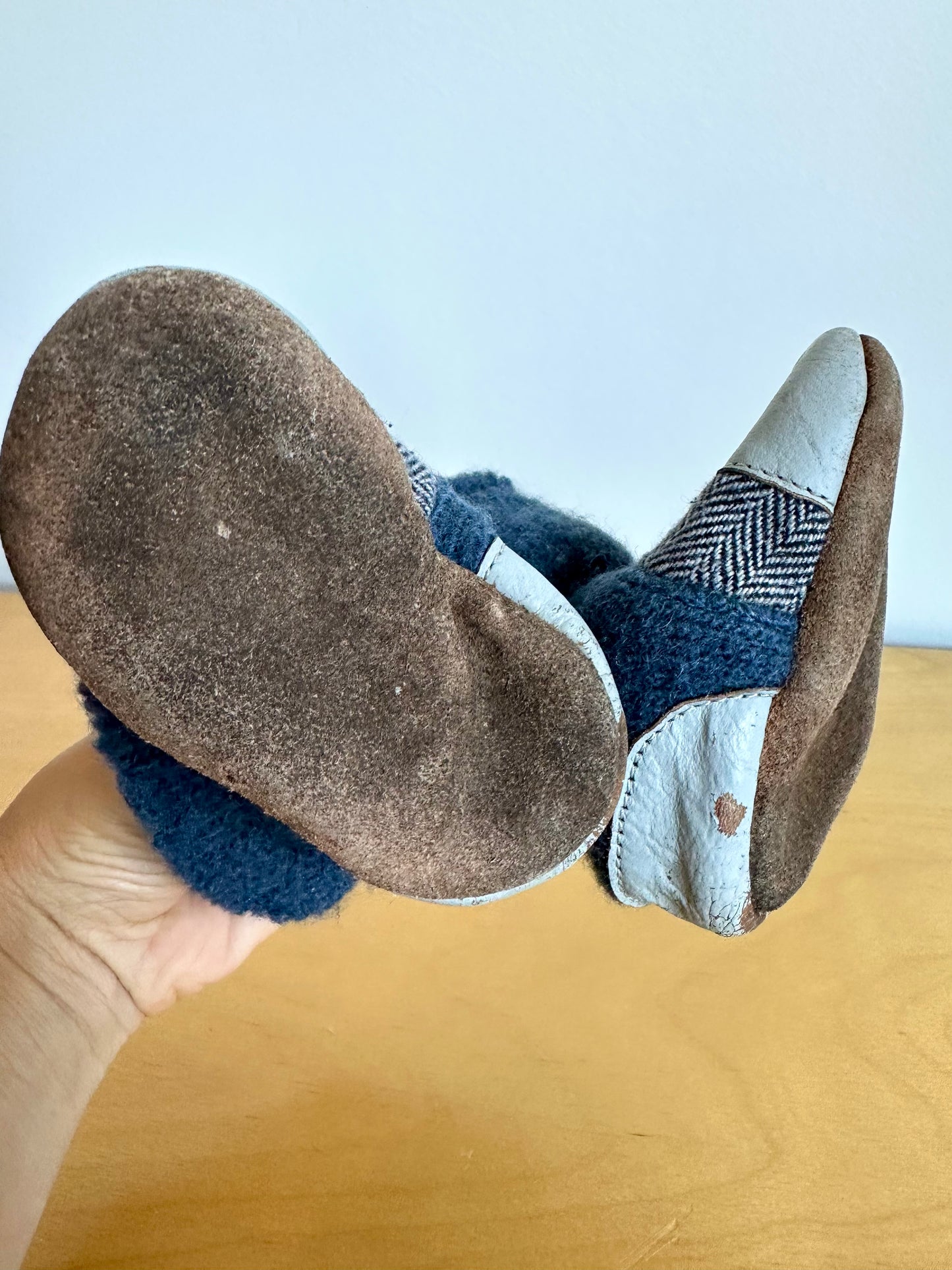 Nooks Blue Booties (PLAY) / Size 4 Toddler?