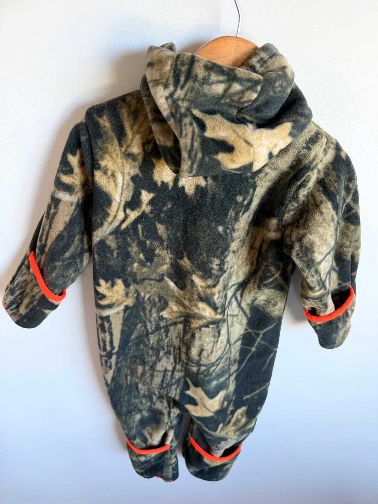 Columbia Camo Fleece Bunting Suit / 18-24m