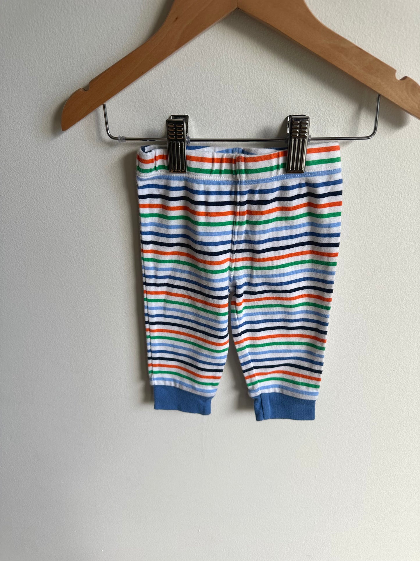 Bunny Striped Pants / 6m