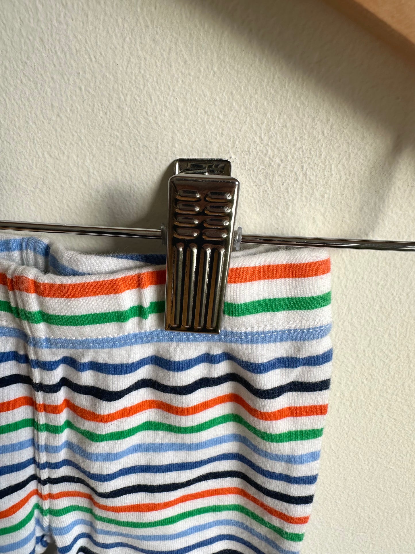 Bunny Striped Pants / 6m