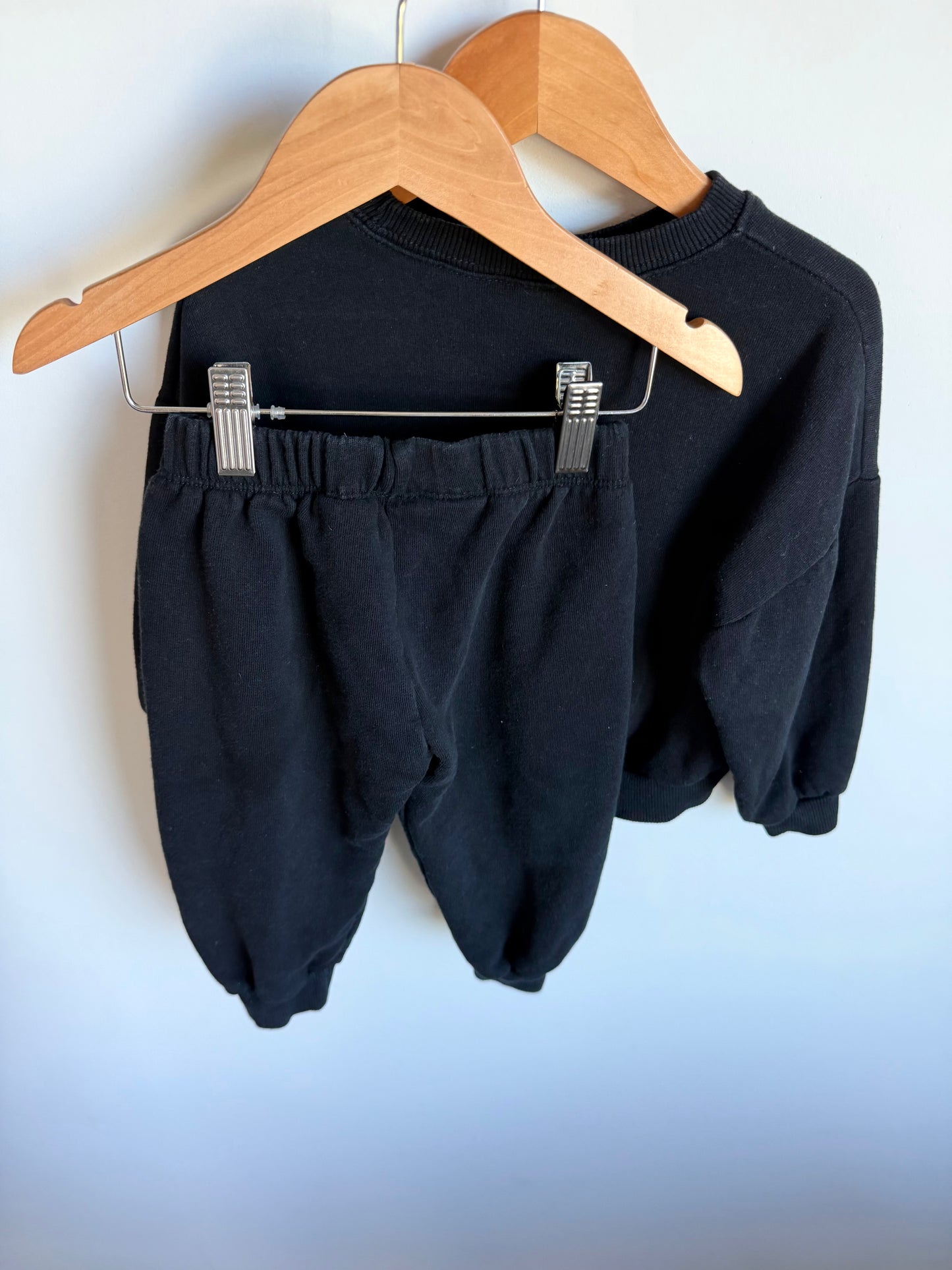 Zara Nirvana Boxy Crewneck + Joggers Set (PLAY) / 2T